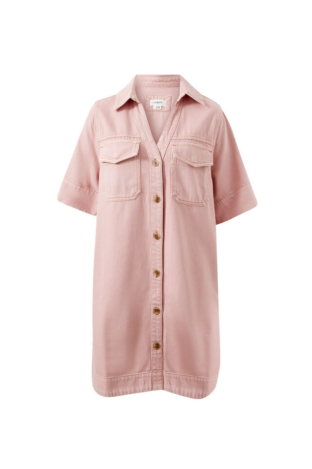 Bonnie Relaxed Shirt Dress