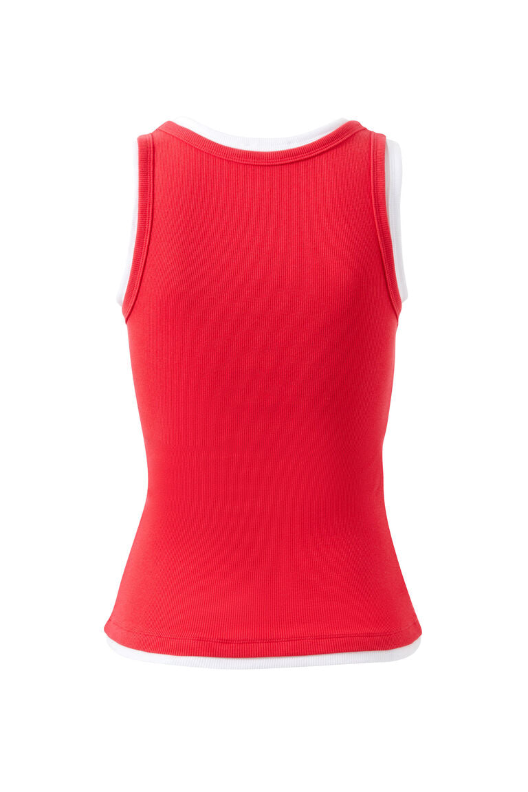 Skylar Layered Rib Tank