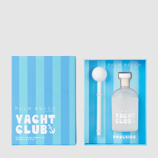 Yacht Club Reed Diffuser & Scent Sphere 200ml - Salt & Sand Clothing
