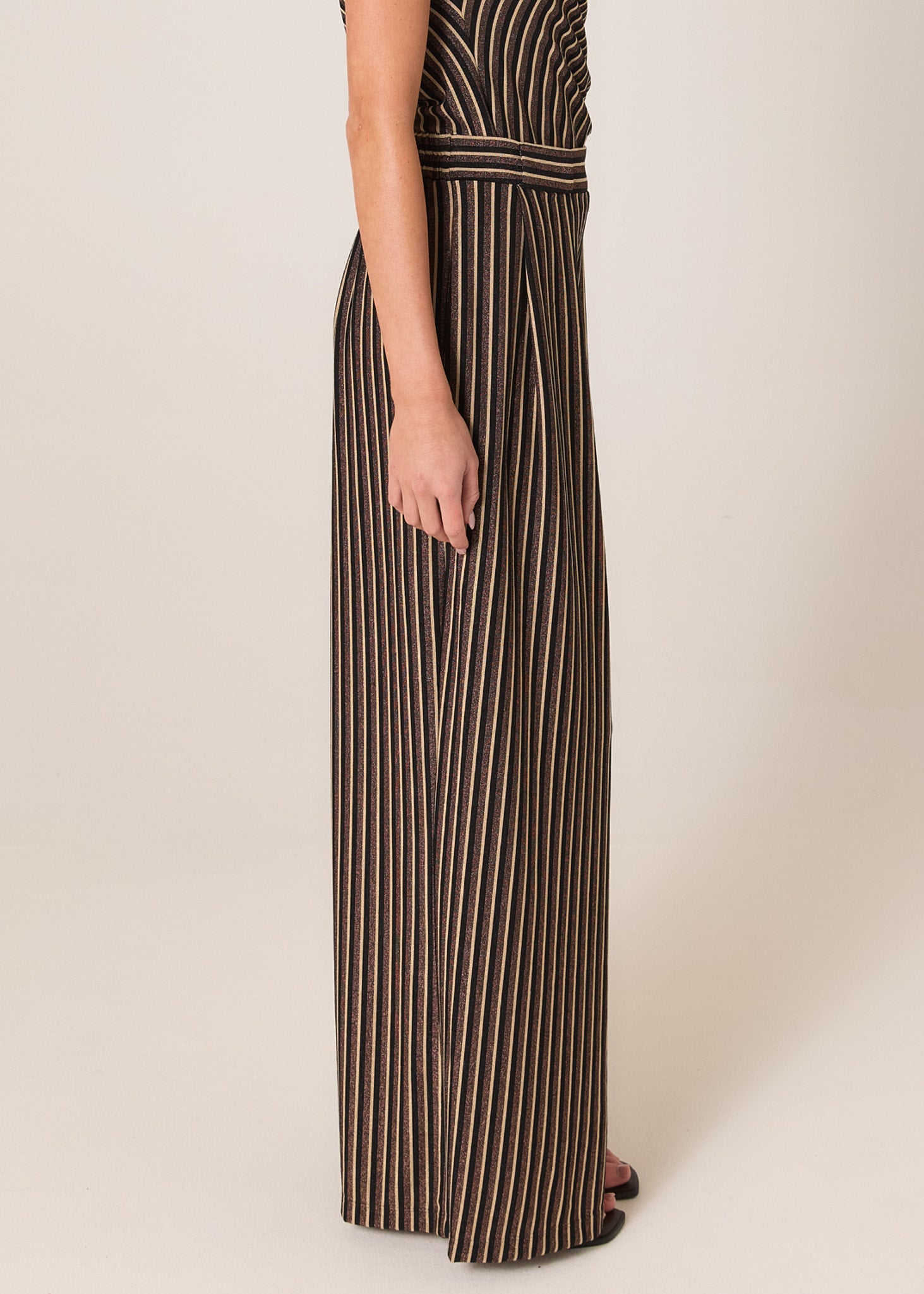 Everlyn Metallic Jersey Pant - Salt & Sand Clothing