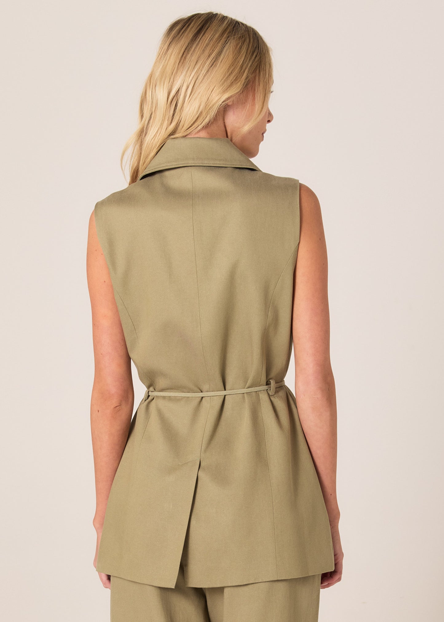 Zephyr Wrap Vest With Belt - Salt & Sand Clothing