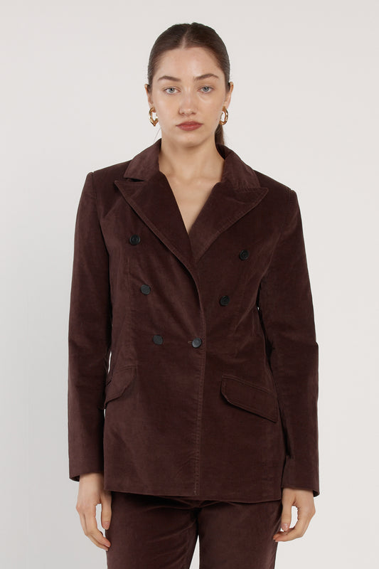 Rhea Velvet Blazer