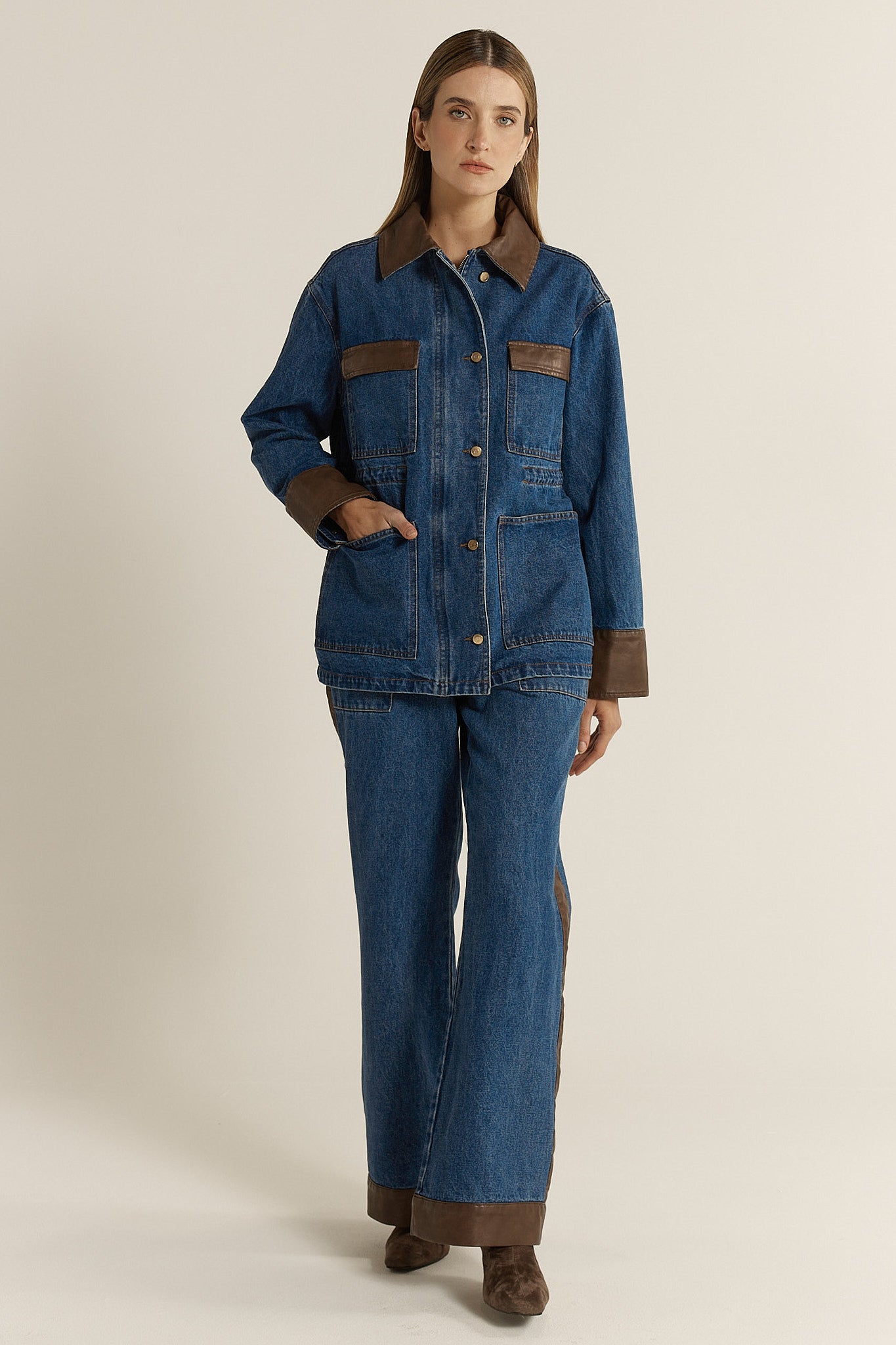 Niamh Denim Jacket - Salt & Sand Clothing