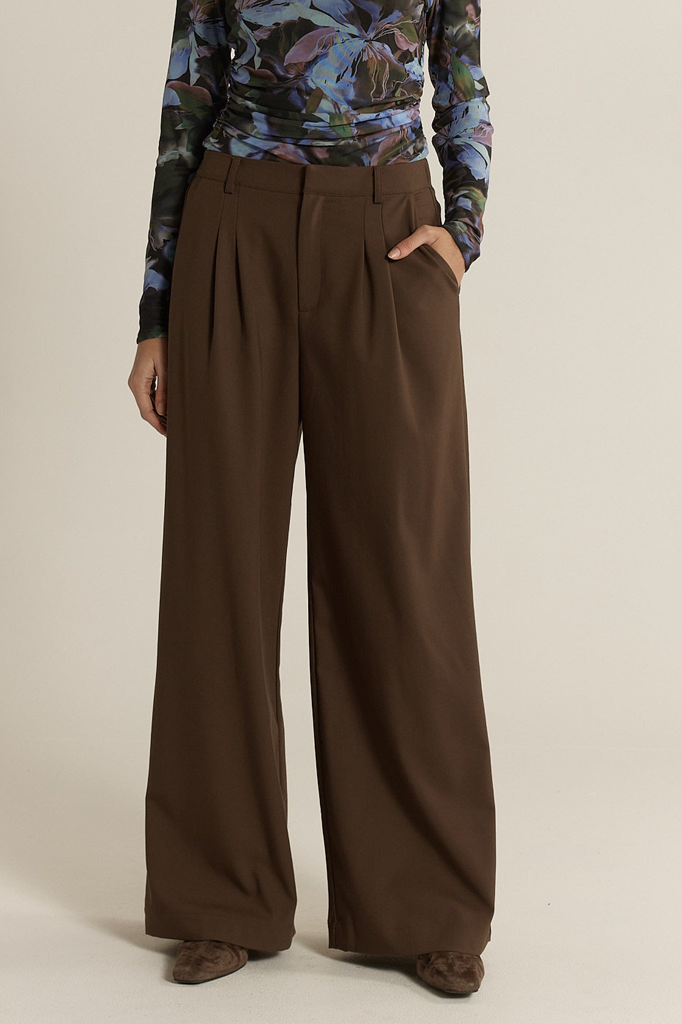 Roan Pleat Front Pant - Salt & Sand Clothing