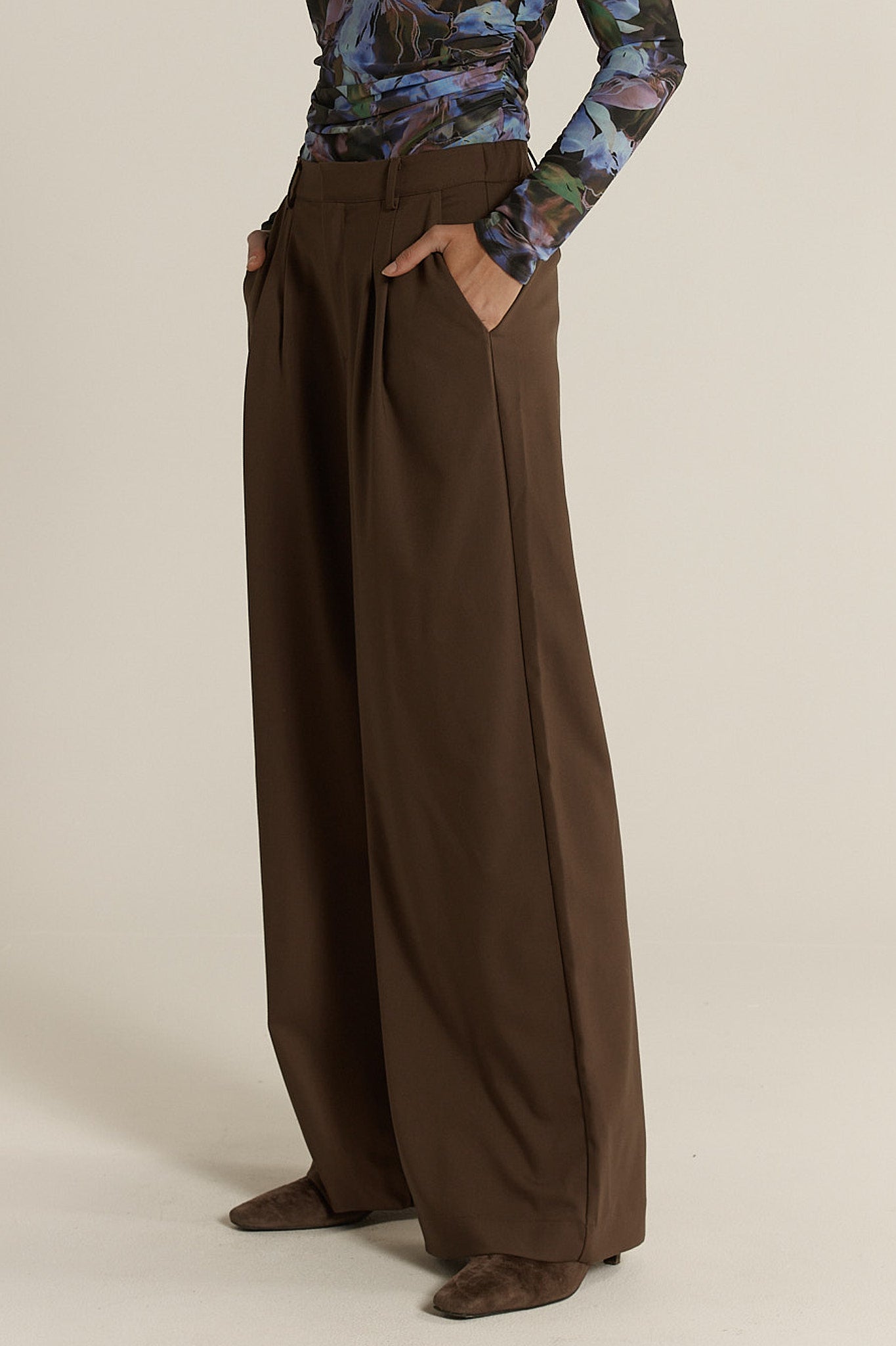 Roan Pleat Front Pant - Salt & Sand Clothing