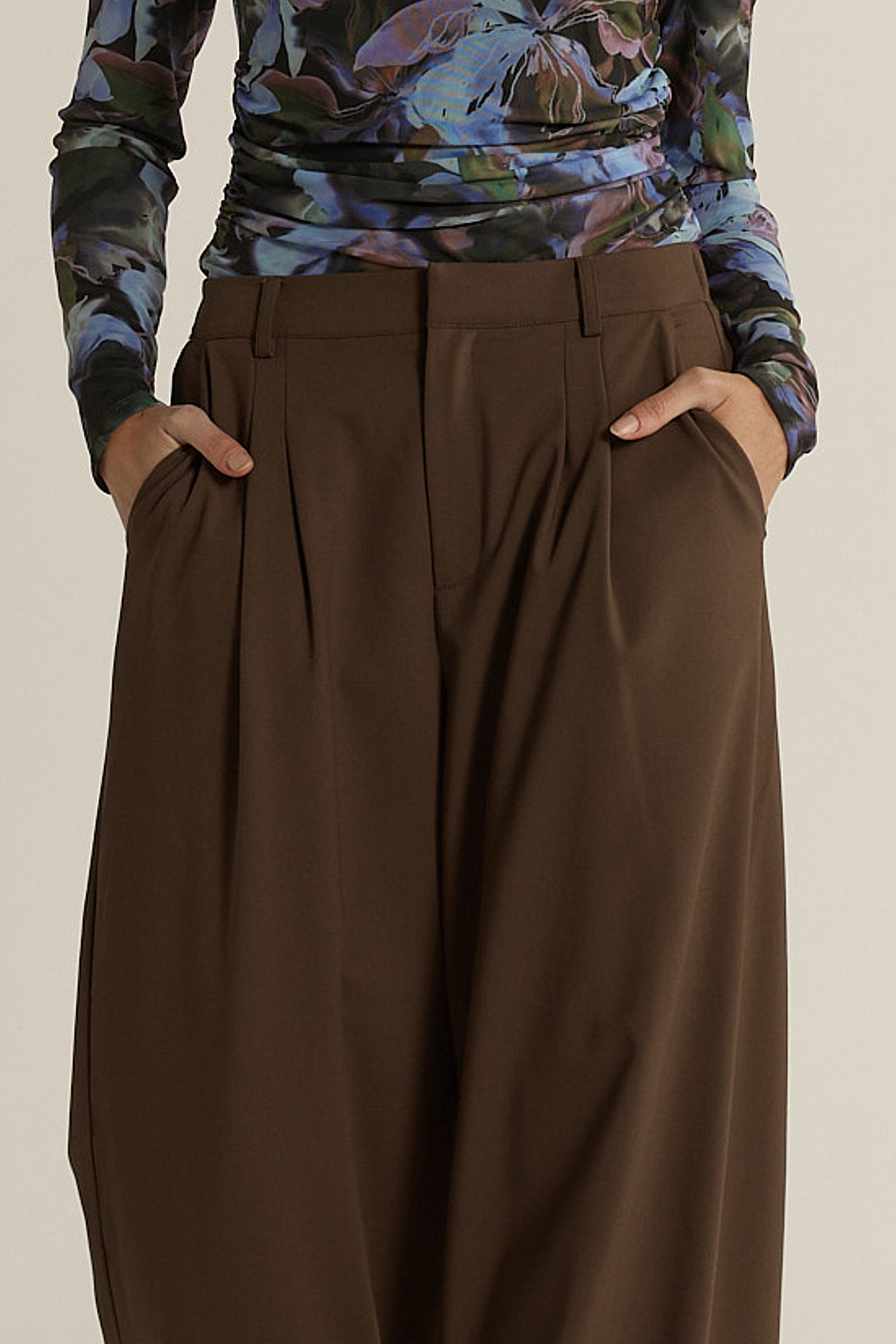 Roan Pleat Front Pant - Salt & Sand Clothing