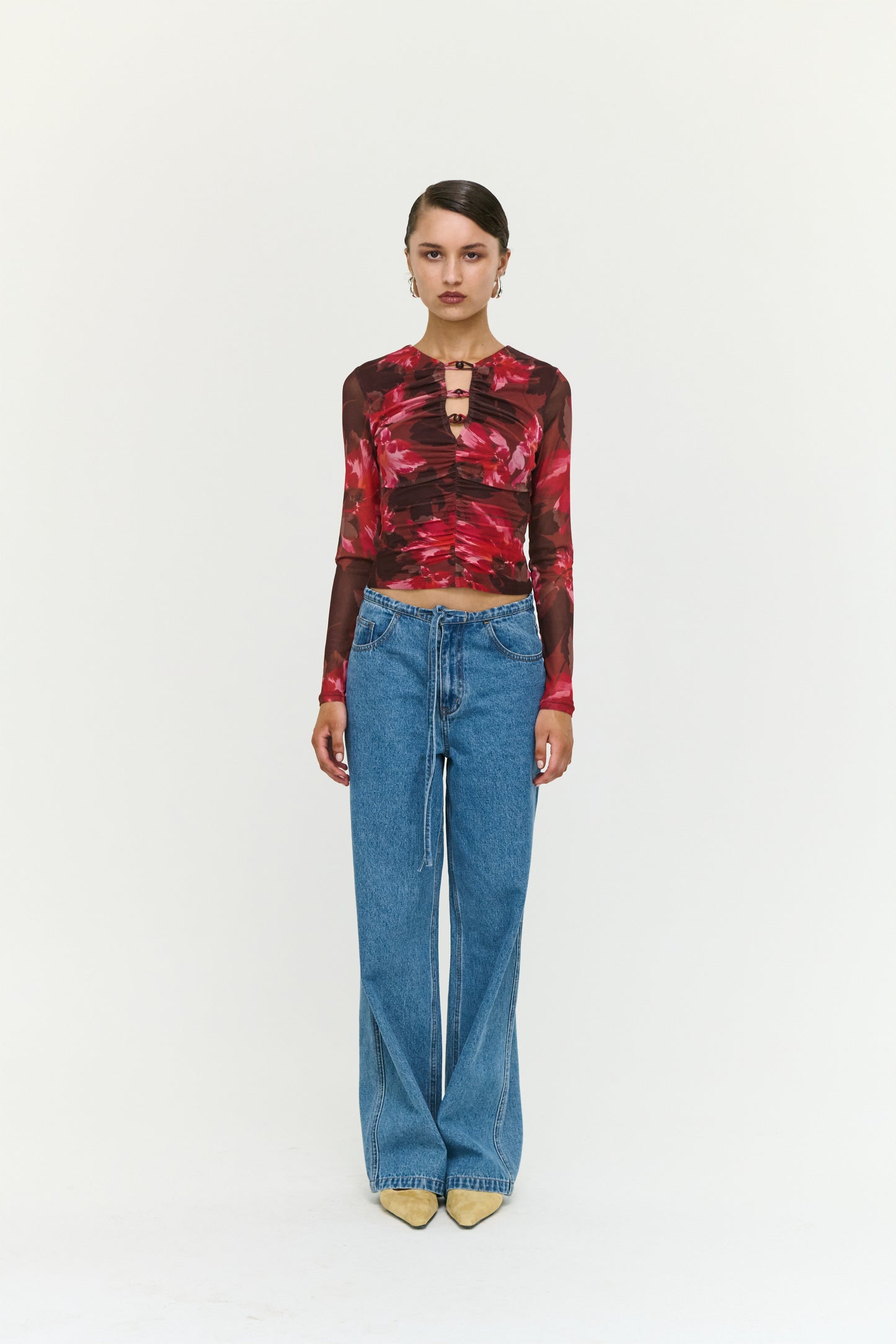 Geneva Mid Rise Jeans - Salt & Sand Clothing