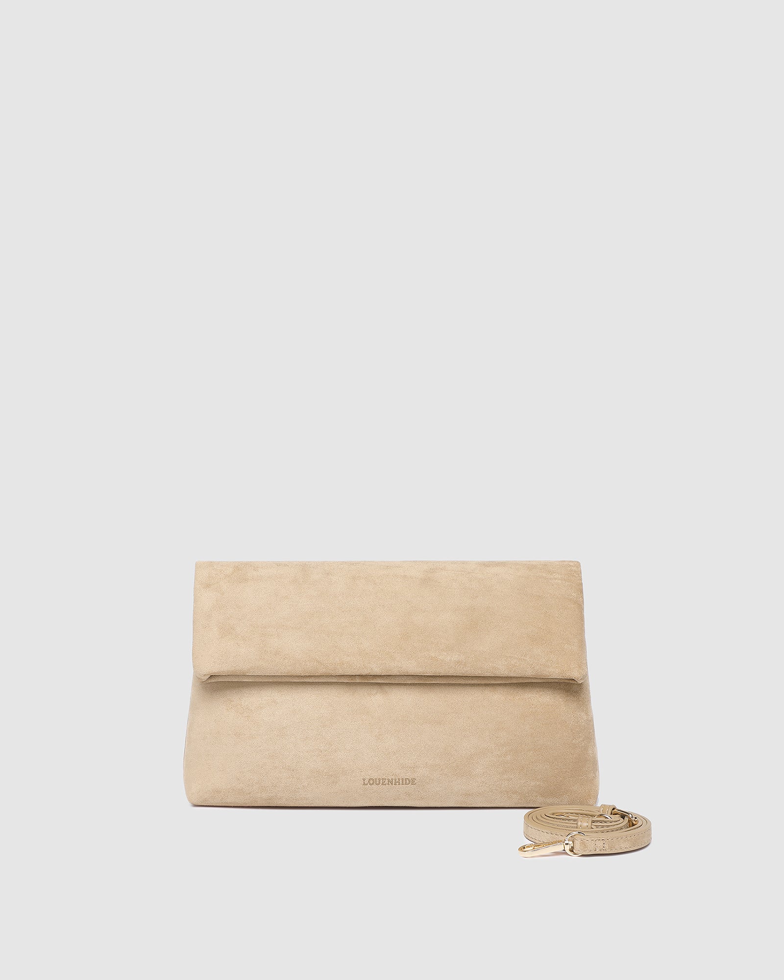 Luka Suedette Clutch - Salt & Sand Clothing