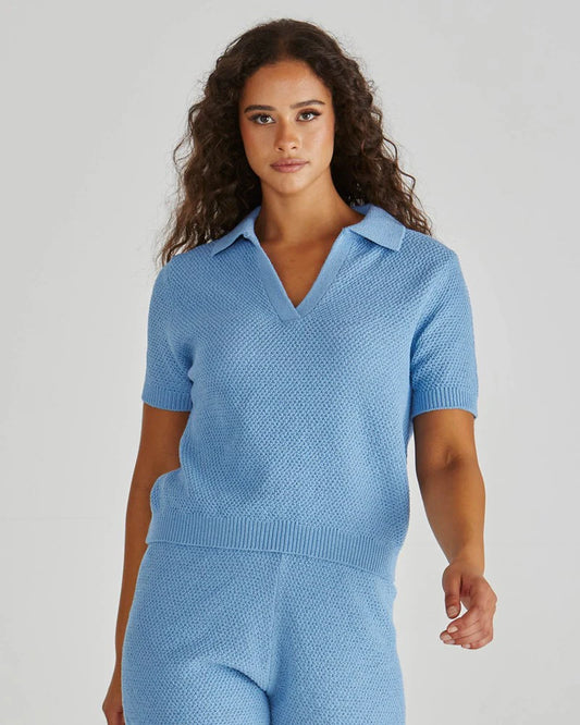 Aubrie Knit Polo