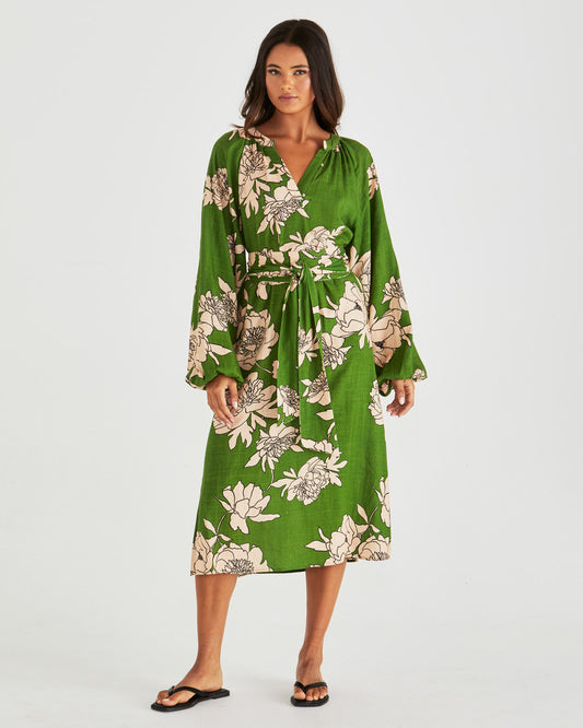 Antonie Obi Belt Dress