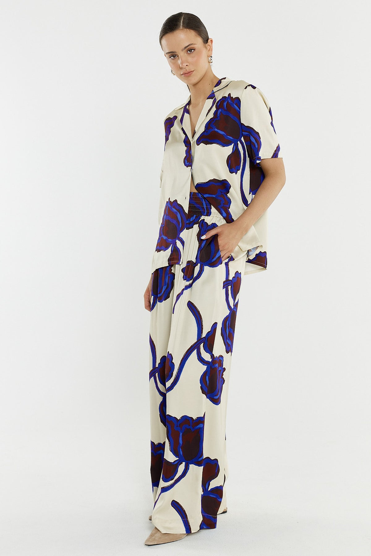 Jade Satin Pant - Salt & Sand Clothing