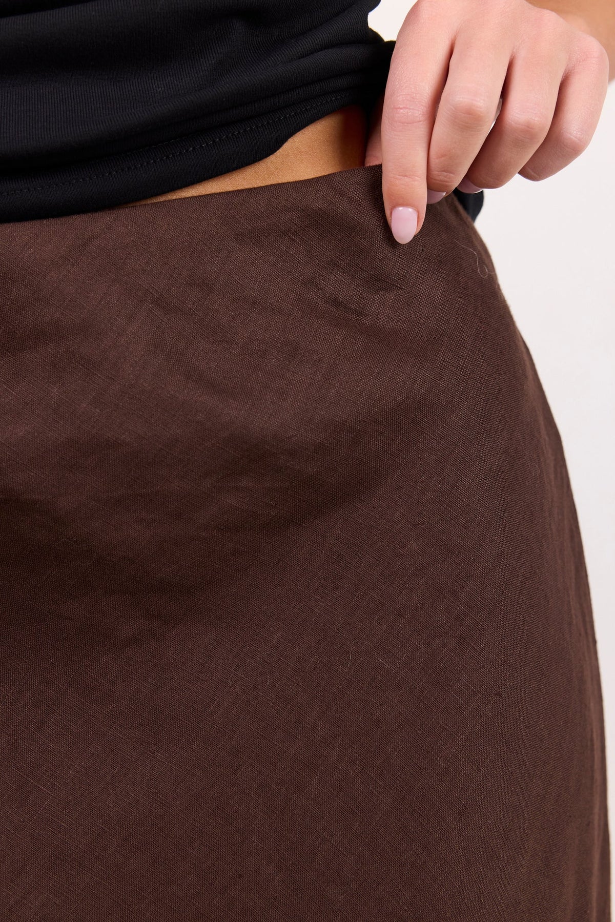 Bliss Linen Bias Midi Skirt - Salt & Sand Clothing
