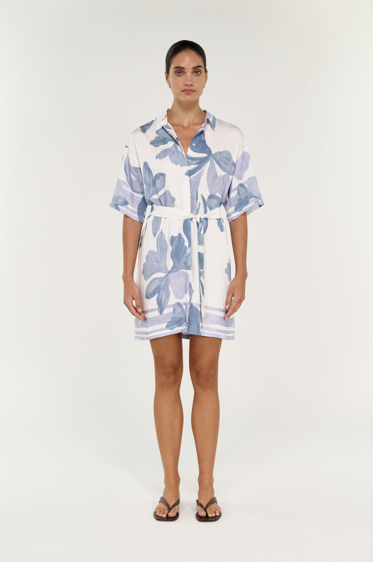 Elody Mini Shirtdress - Salt & Sand Clothing