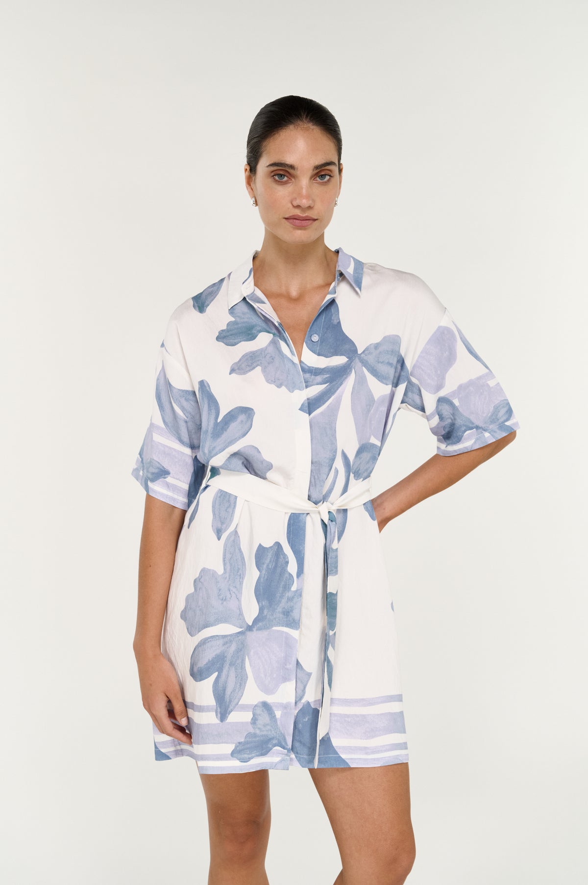 Elody Mini Shirtdress - Salt & Sand Clothing
