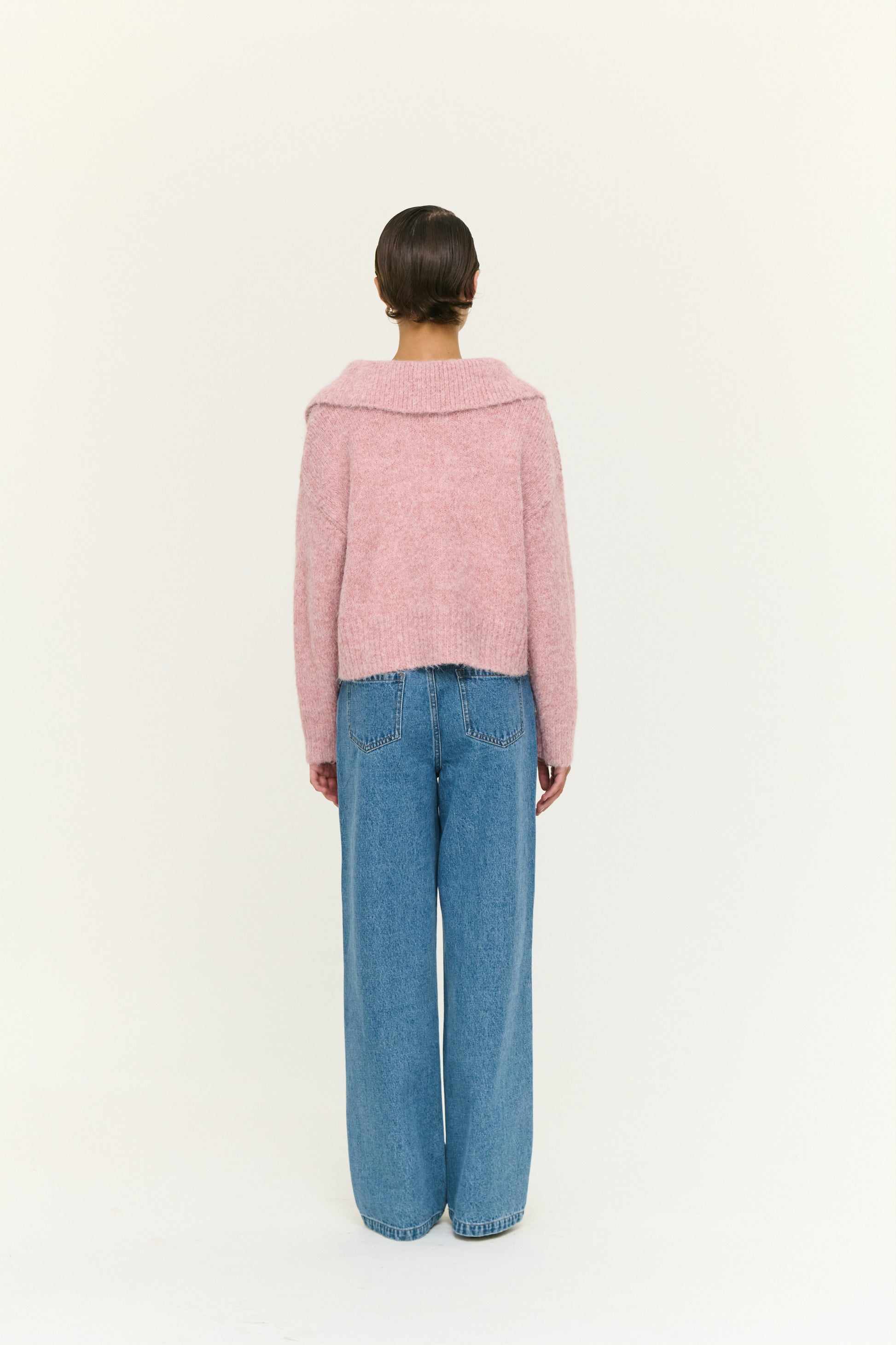 Cleo Polo Jumper - Salt & Sand Clothing