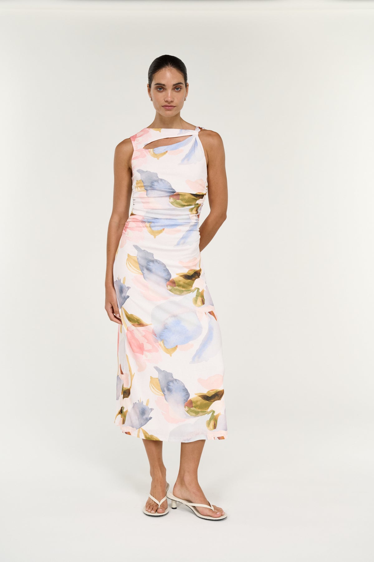Valea Mesh Midi Dress - Salt & Sand Clothing