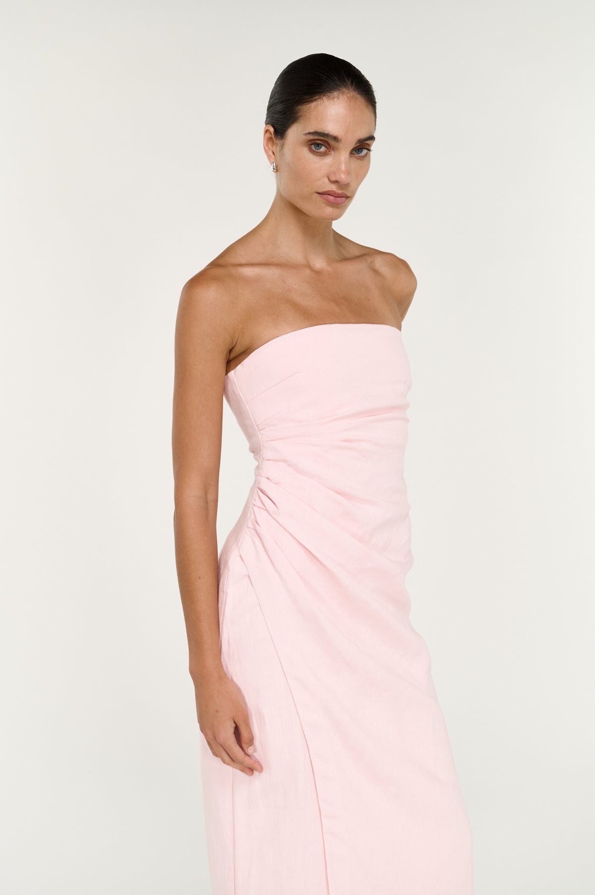 Avella Strapless Midi Dress - Salt & Sand Clothing