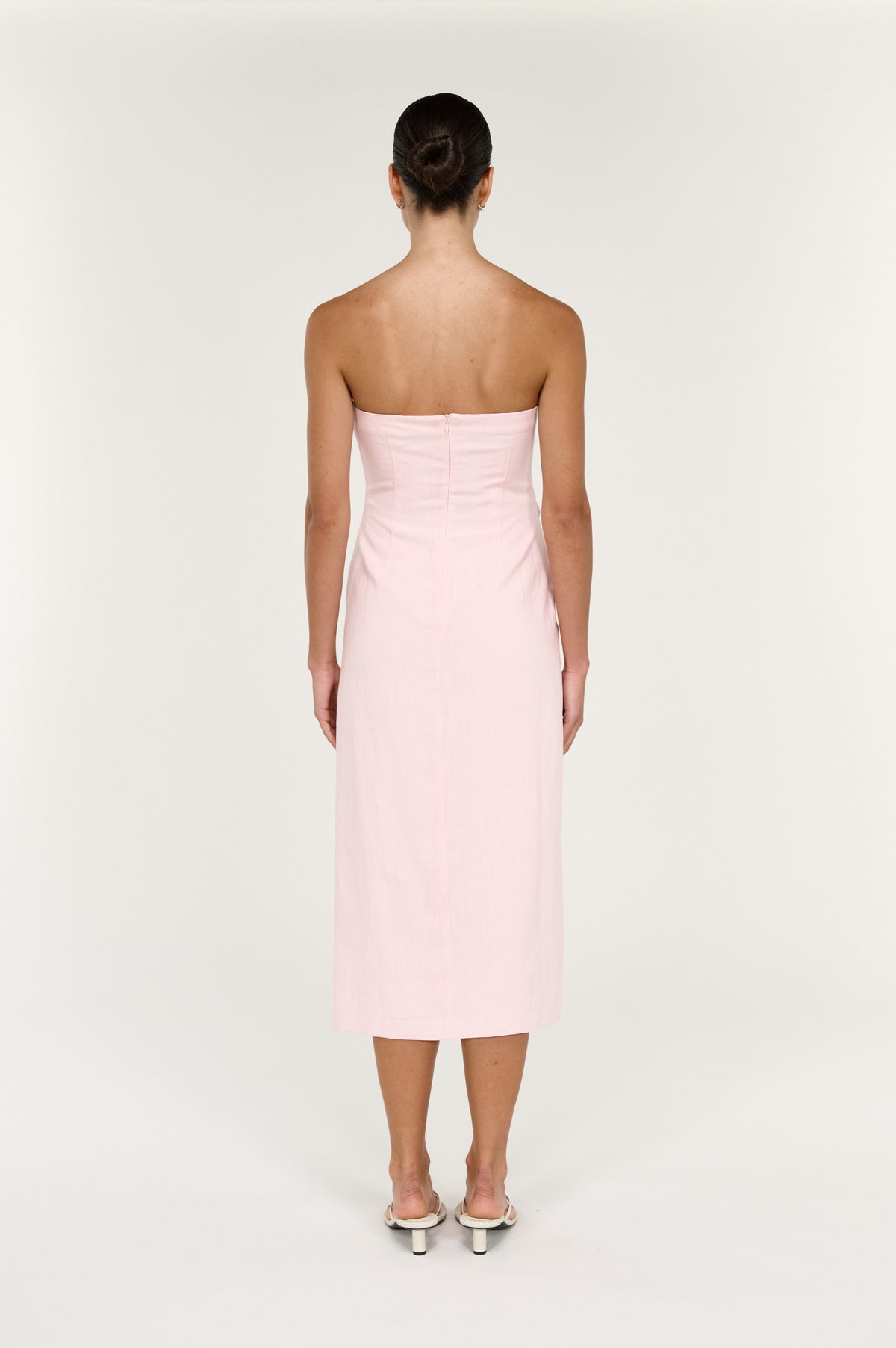 Avella Strapless Midi Dress - Salt & Sand Clothing