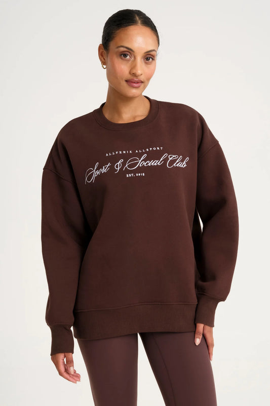Collegiate Crew Neck Jumper - Salt & Sand Clothing