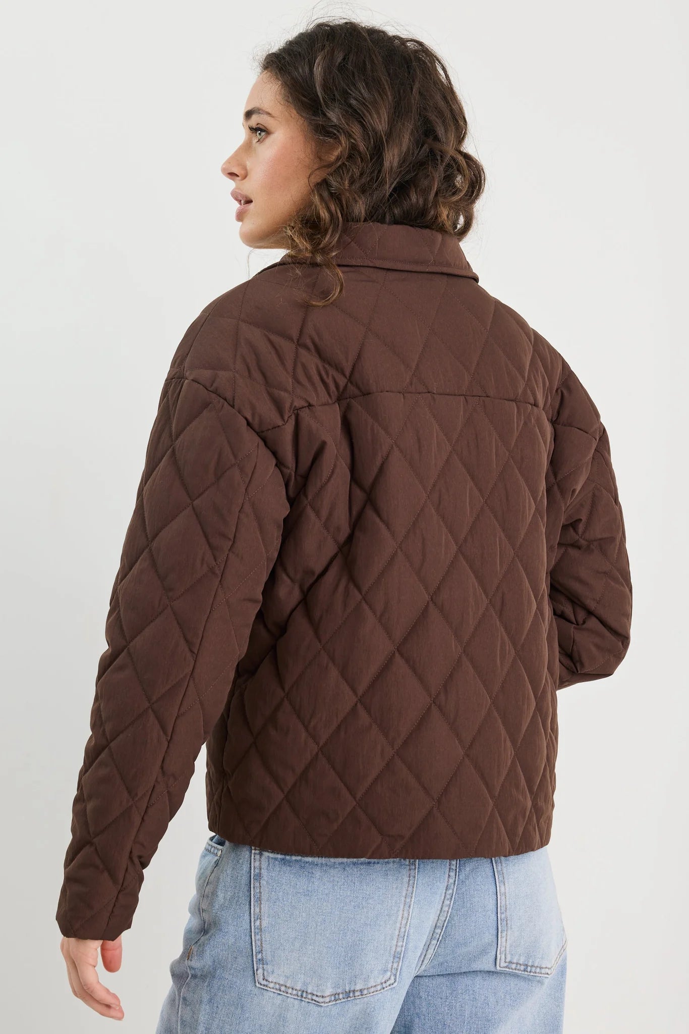 Absolute Collared Quilted Jacket - Salt & Sand Clothing