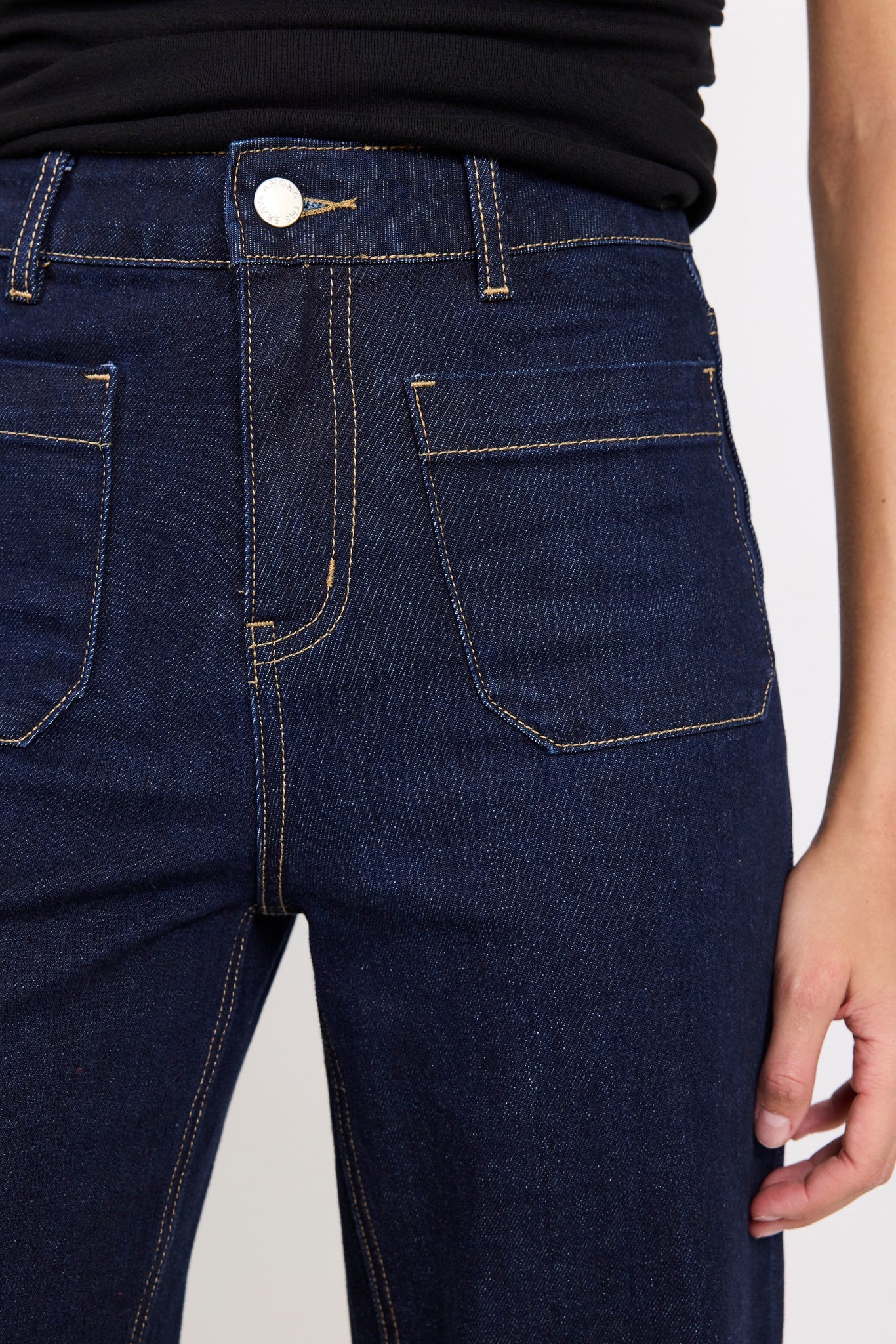 Zoey High Rise Wide Leg Pocket Jean - Salt & Sand Clothing