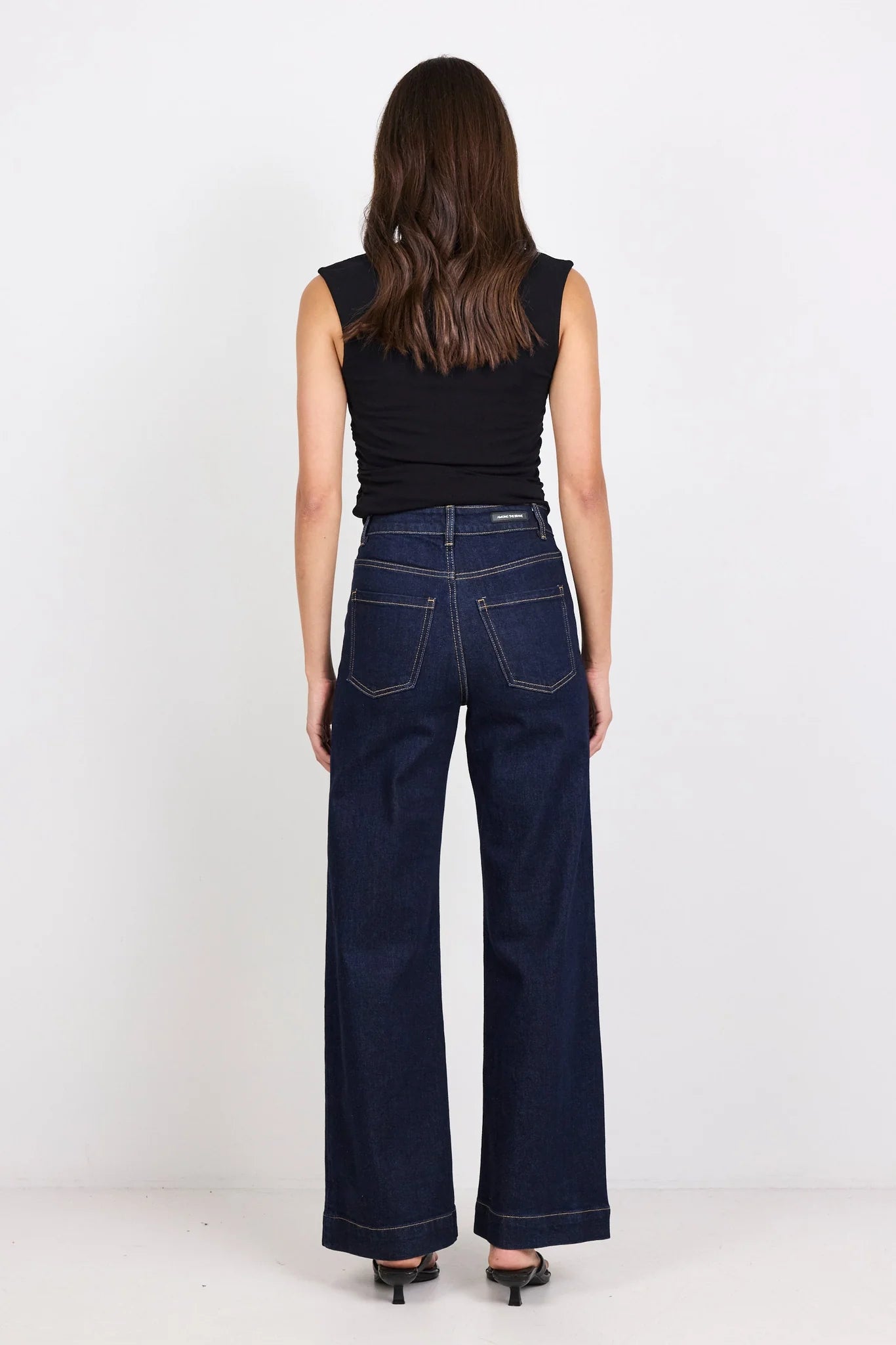 Zoey High Rise Wide Leg Pocket Jean - Salt & Sand Clothing