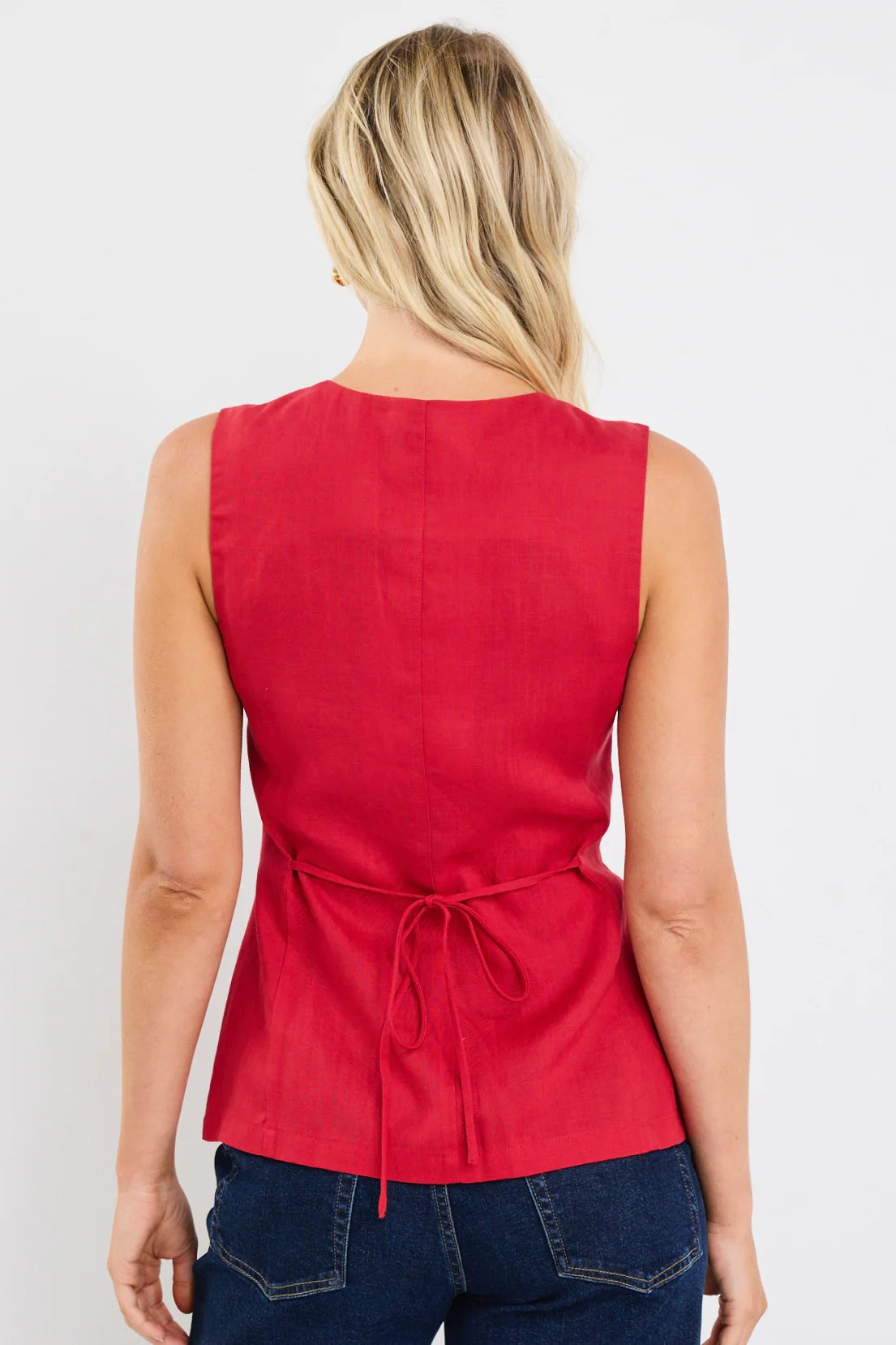 Aloft Fitted Long Vest - Salt & Sand Clothing