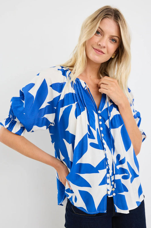 Antic Abstract Button Front SS Top