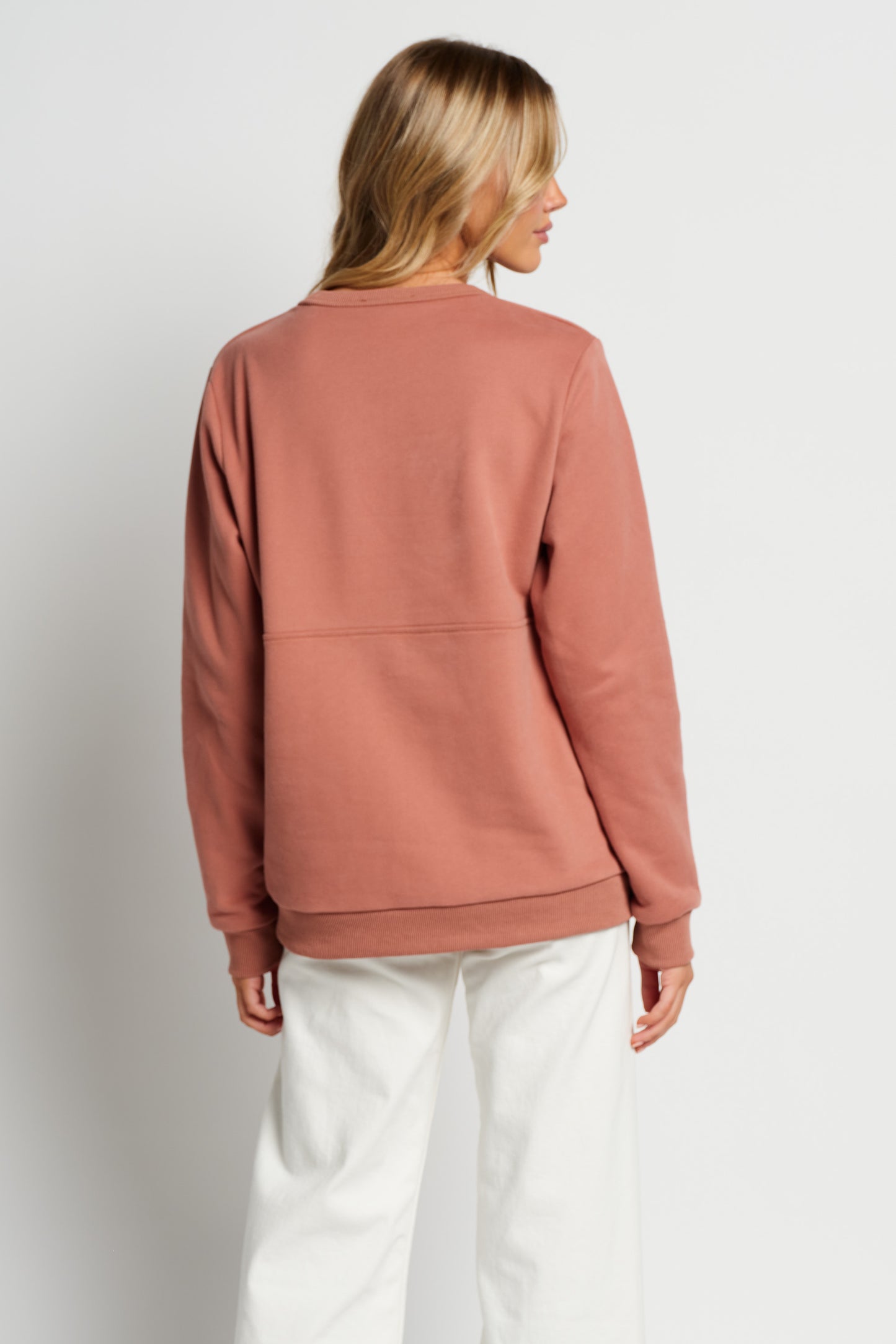 Panel Embroidered Jumper
