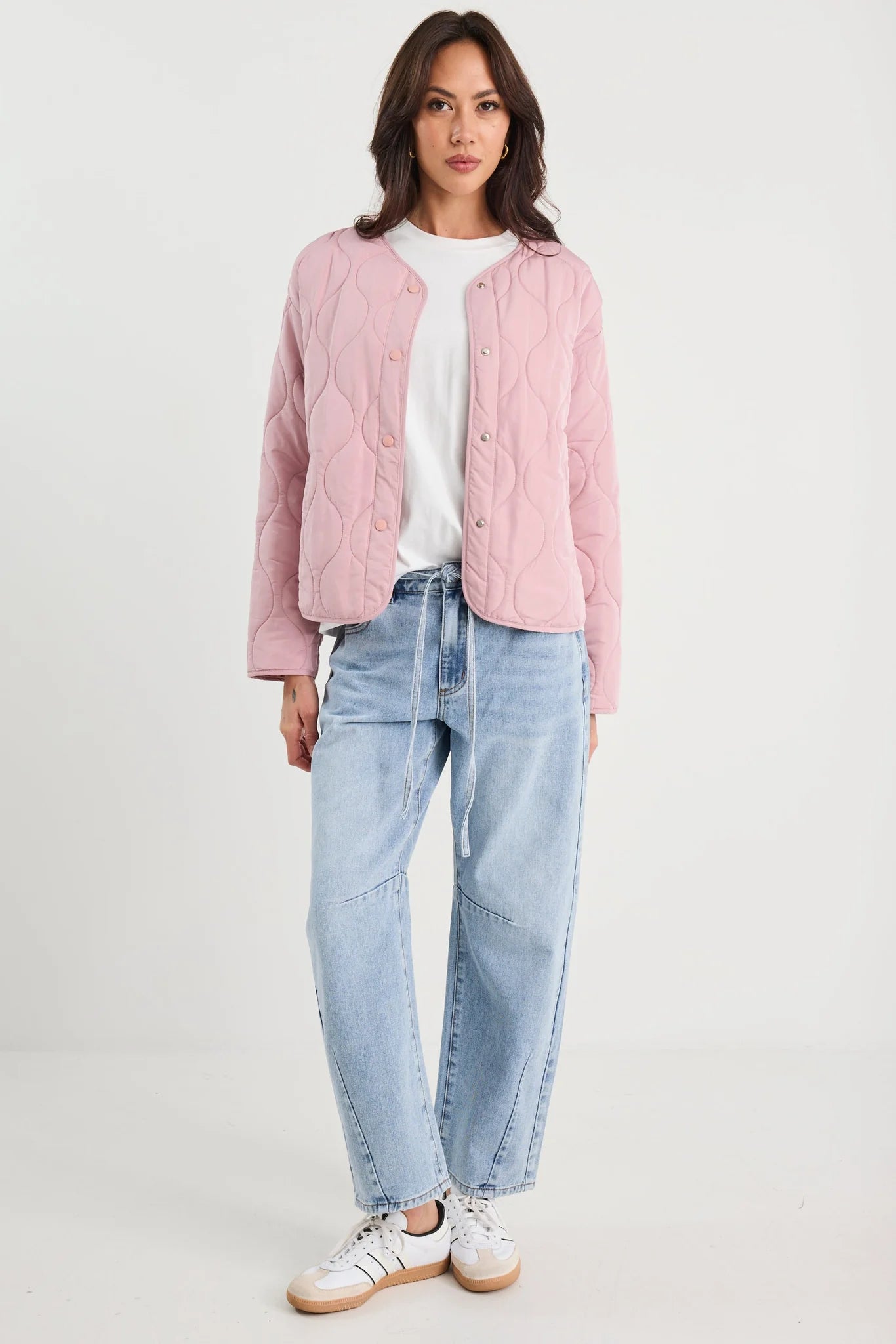 Apex Collarless Puffer Jacket - Salt & Sand Clothing