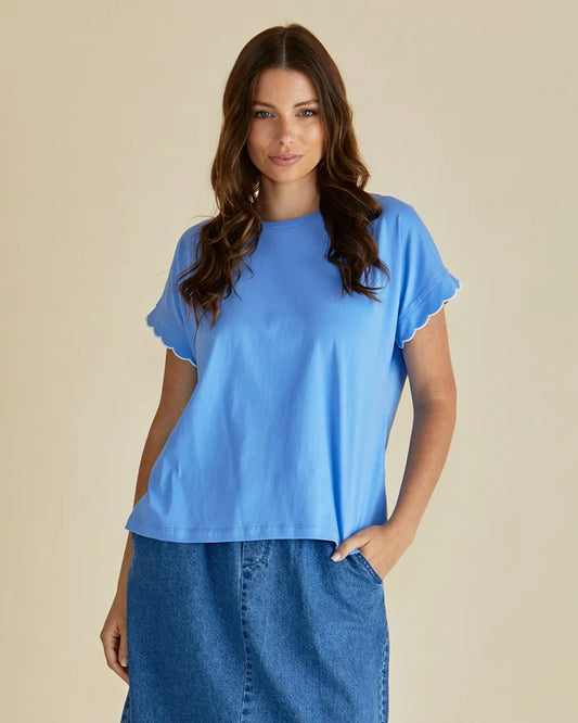 Sloane Scallop Tee