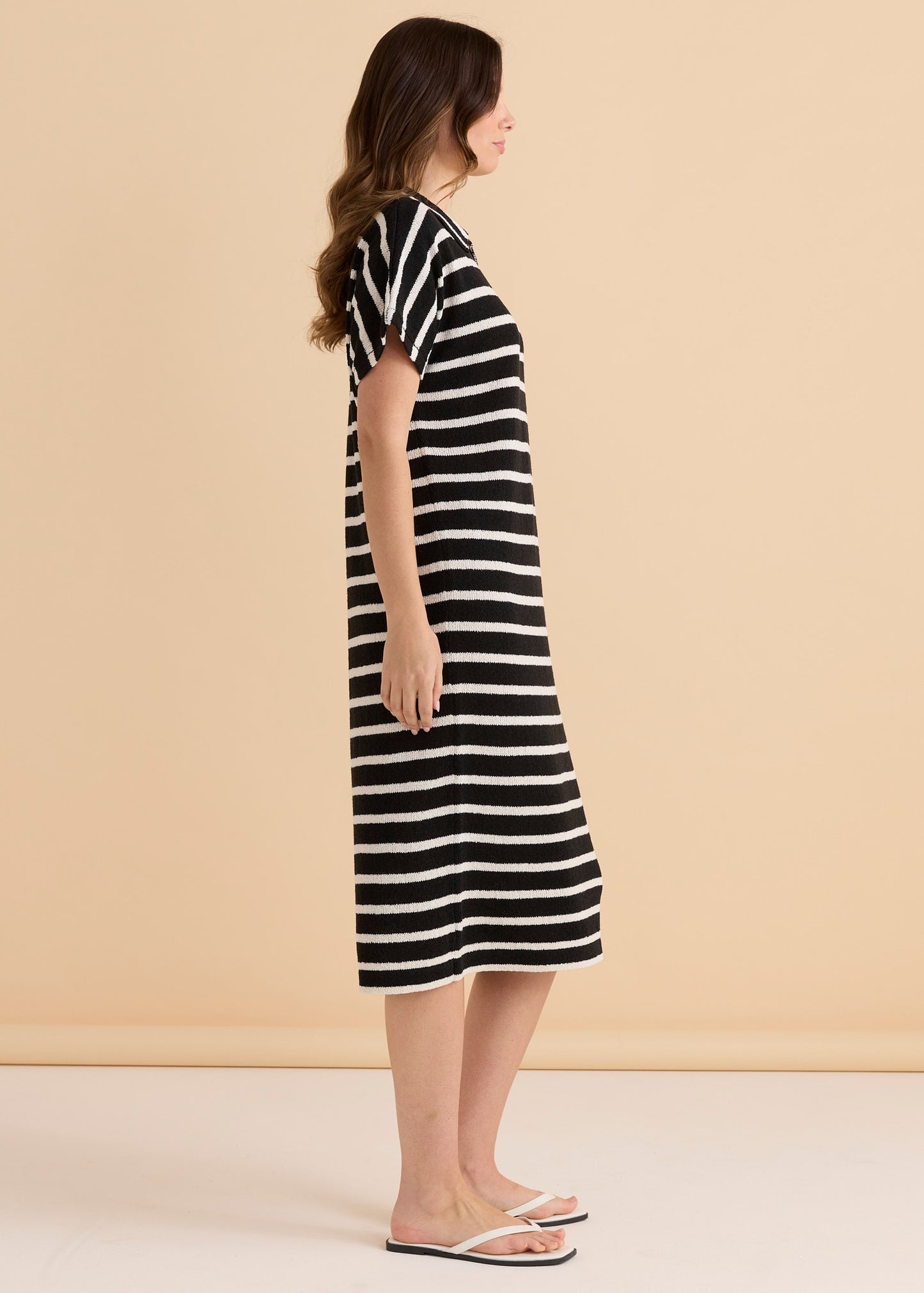 Bradford Knit Polo Dress - Salt & Sand Clothing