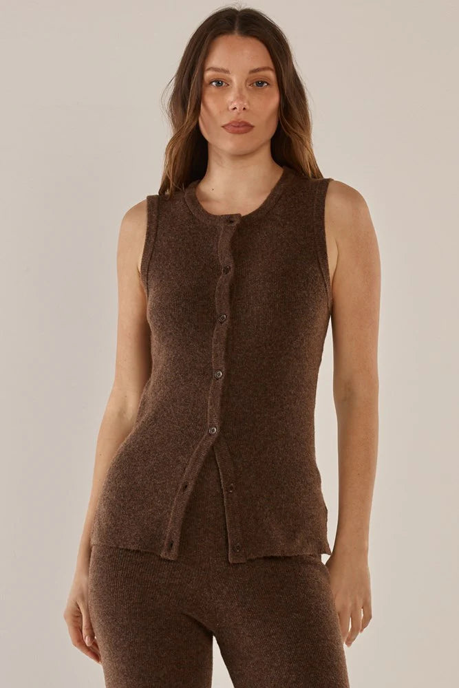 Shona Knit Vest - Salt & Sand Clothing