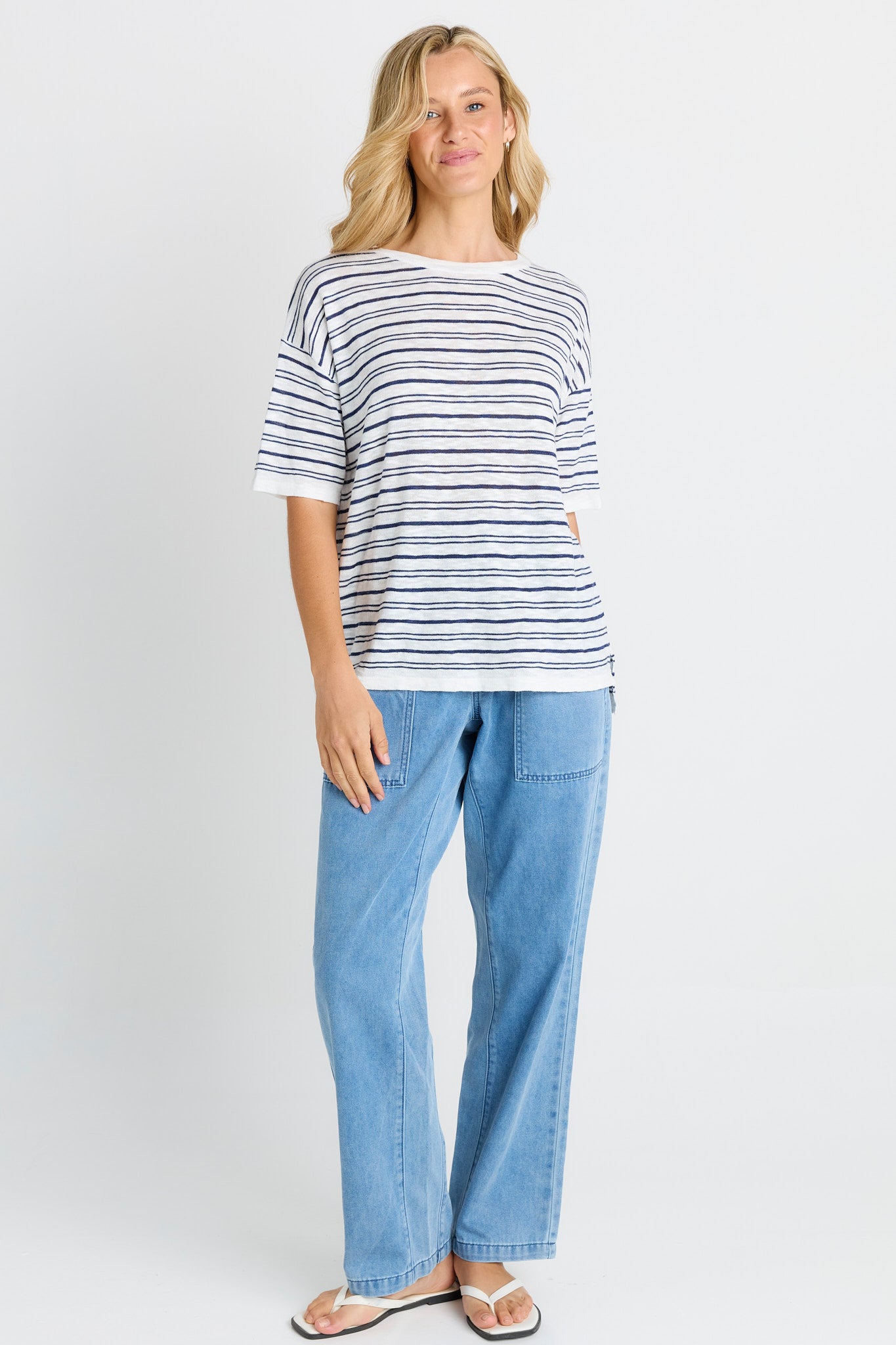 Eleni Knit Tee - Salt & Sand Clothing