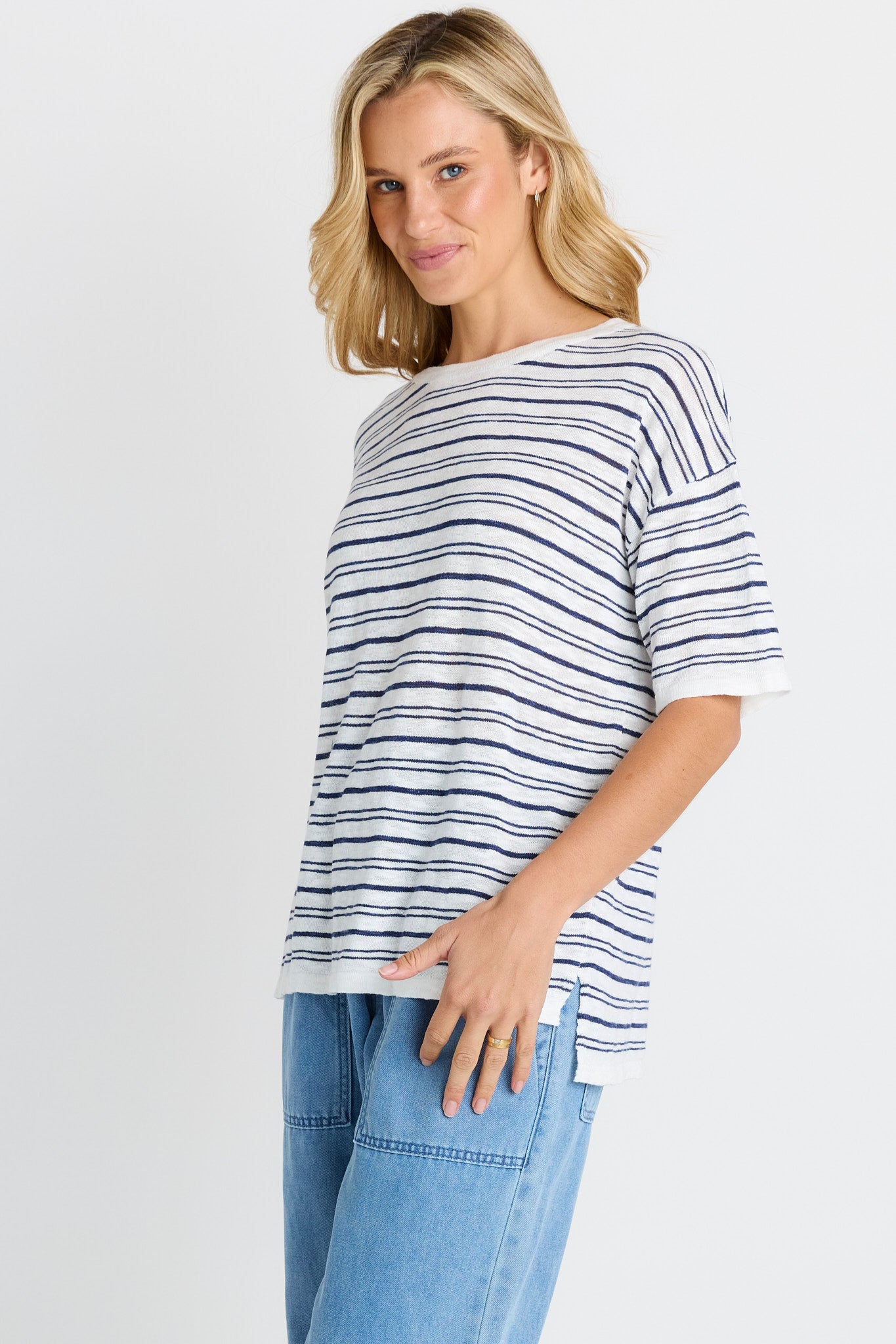 Eleni Knit Tee - Salt & Sand Clothing