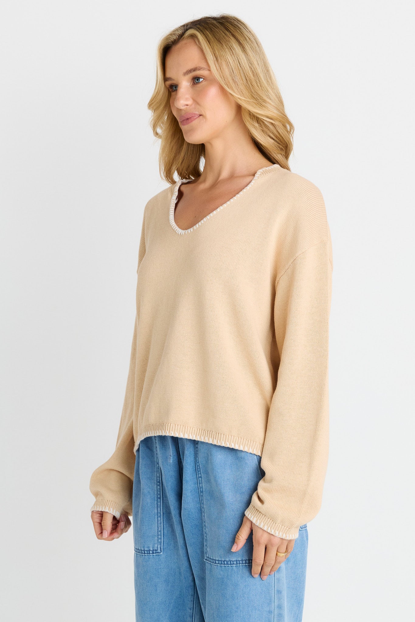 Ascot Stitch Sweater