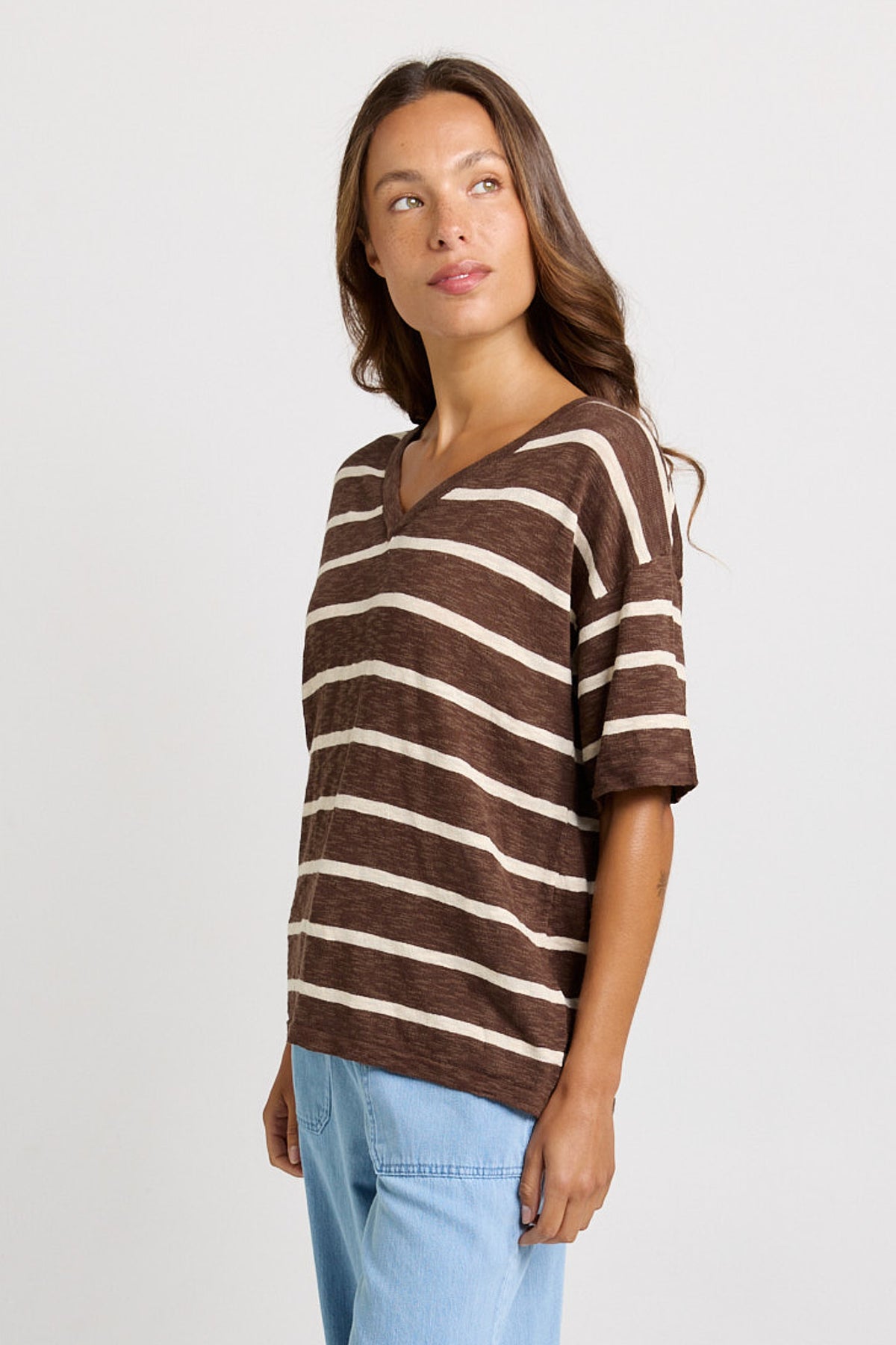 Aries V-Neck Knit Top