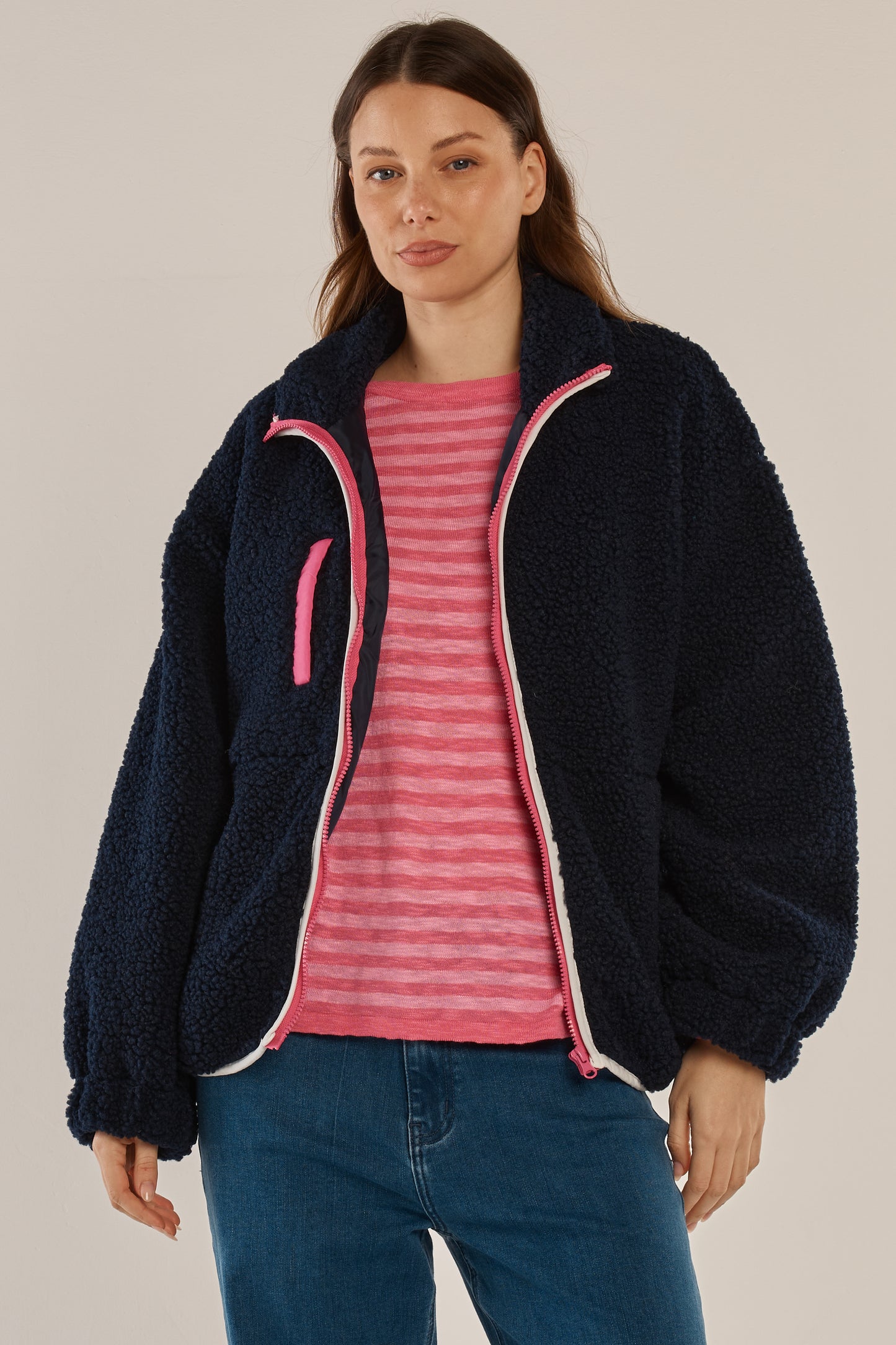 Jayne Fleece Jacket - Salt & Sand Clothing