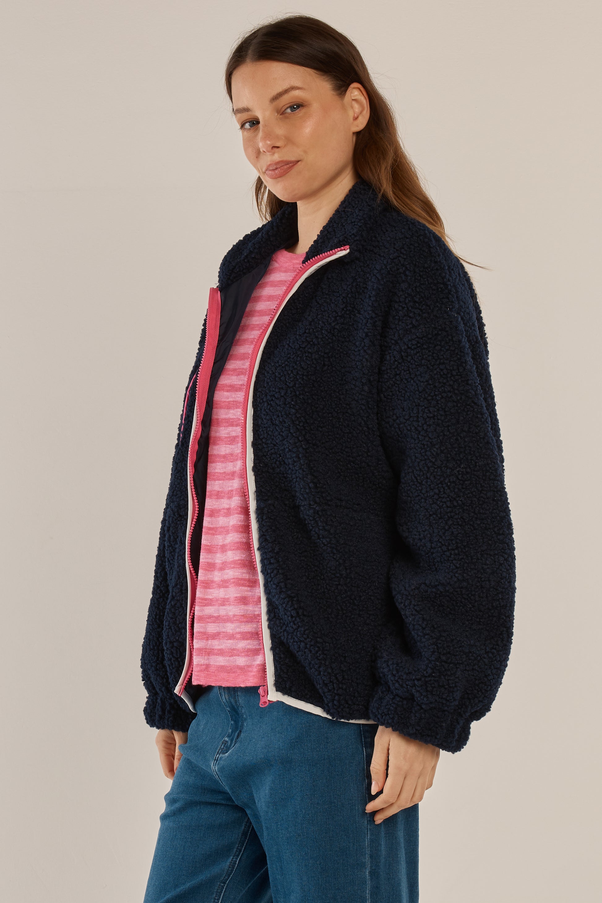 Jayne Fleece Jacket - Salt & Sand Clothing