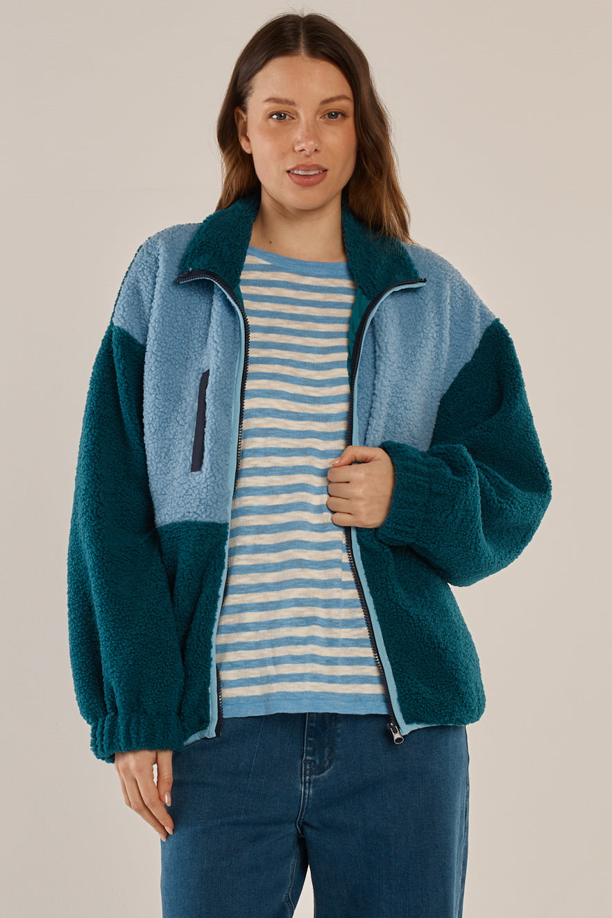 Jayne Fleece Jacket - Salt & Sand Clothing
