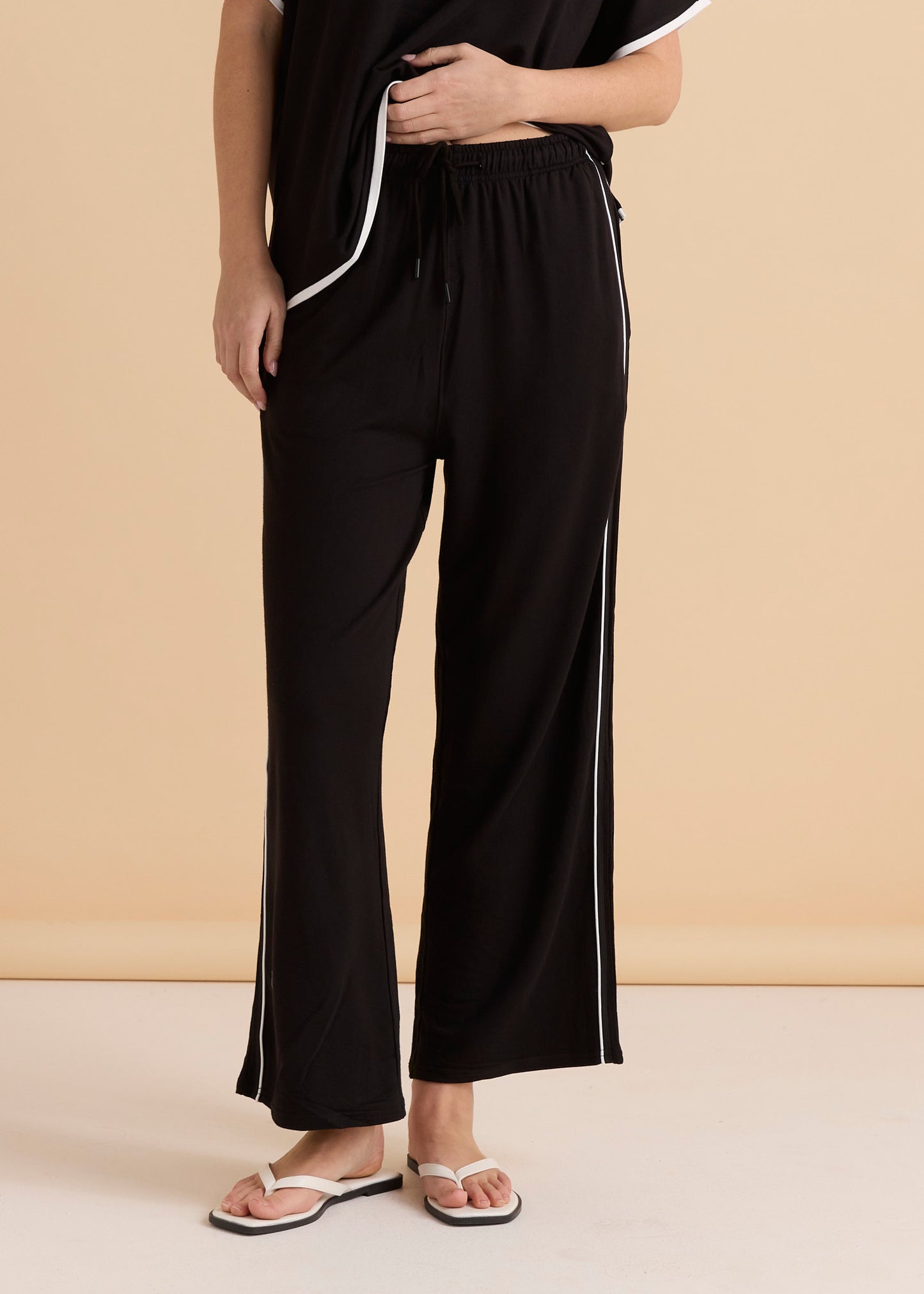 Evelyn Wide Leg Jogger - Salt & Sand Clothing