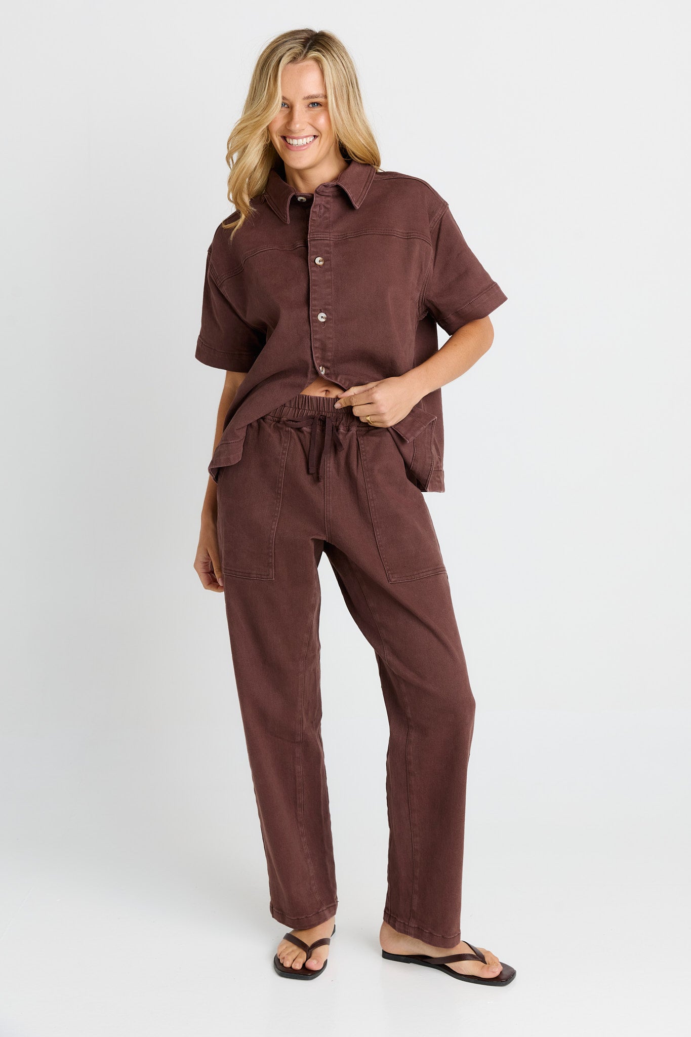 Quinn Cotton Jogger - Salt & Sand Clothing