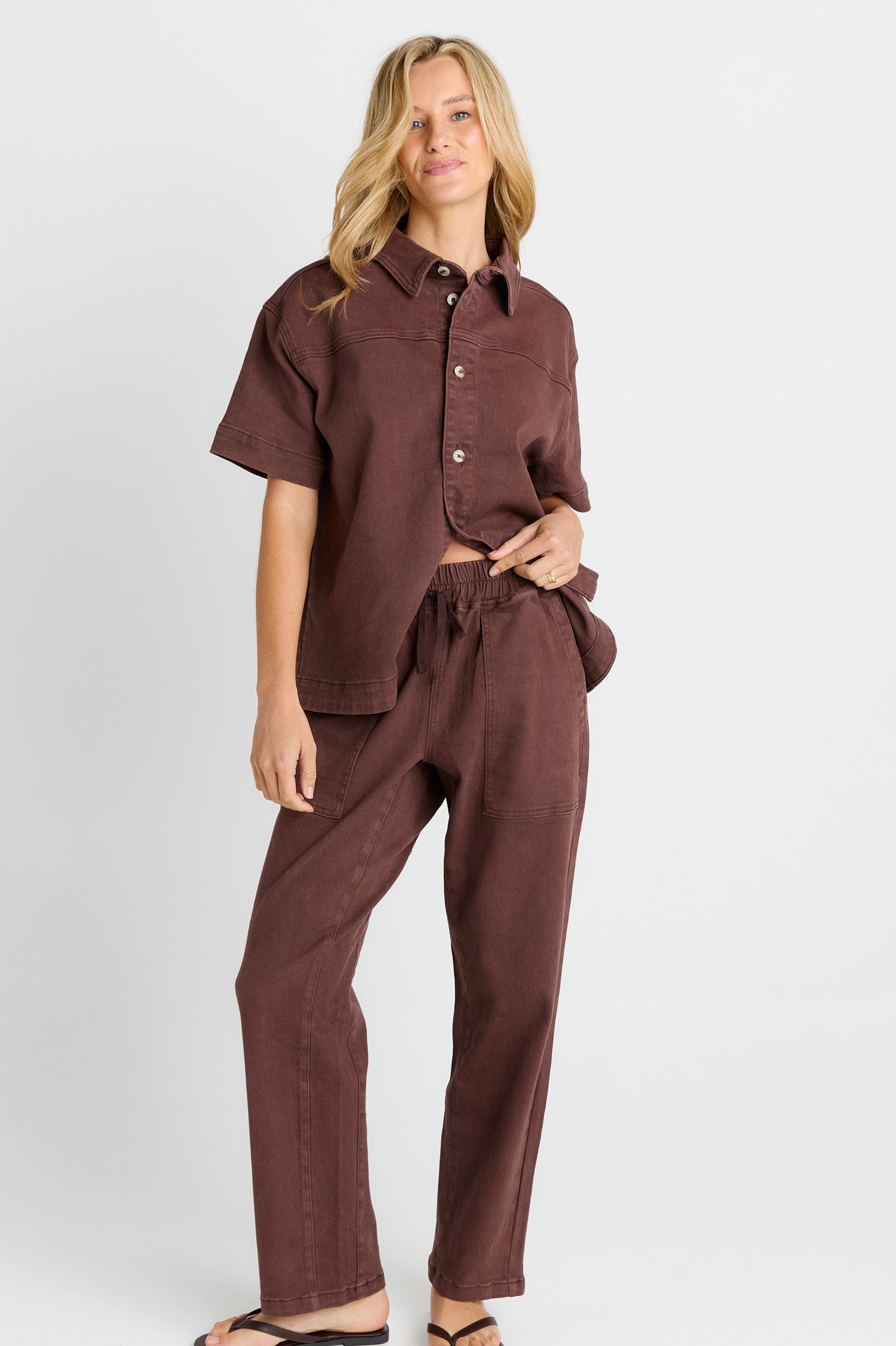Quinn Cotton Jogger - Salt & Sand Clothing