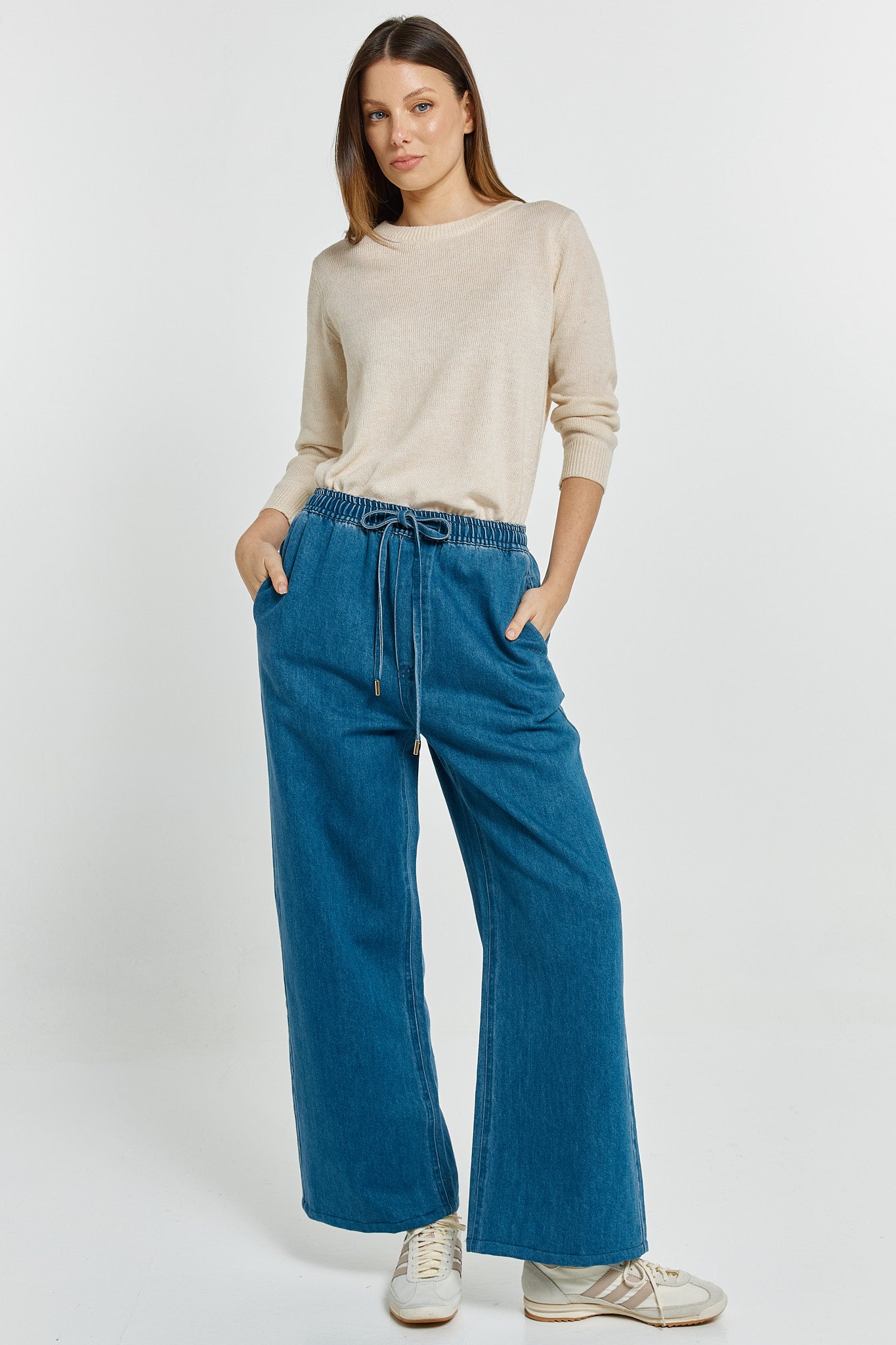 Vespa Denim Jogger - Salt & Sand Clothing