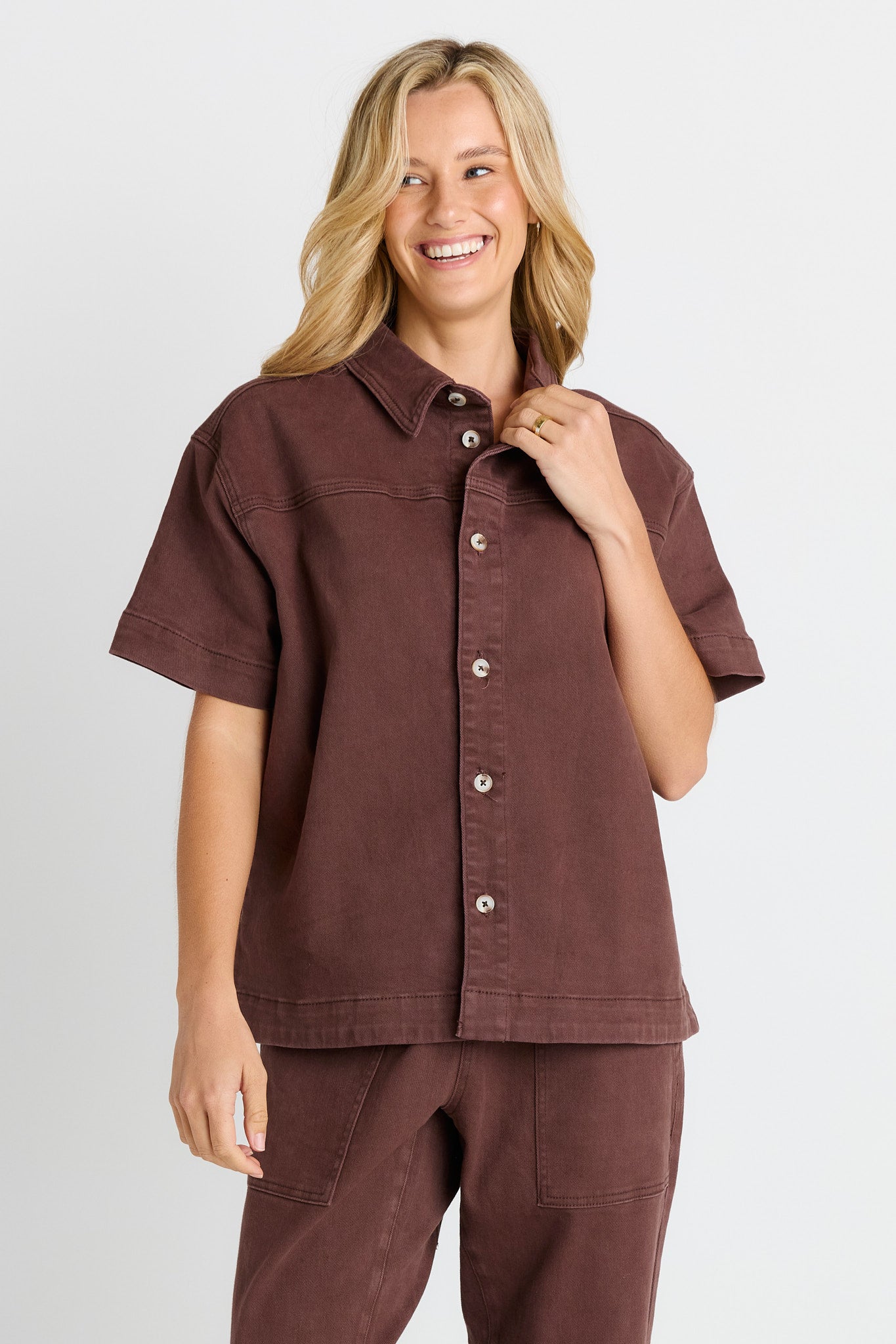 Quinn Cotton Shirt - Salt & Sand Clothing
