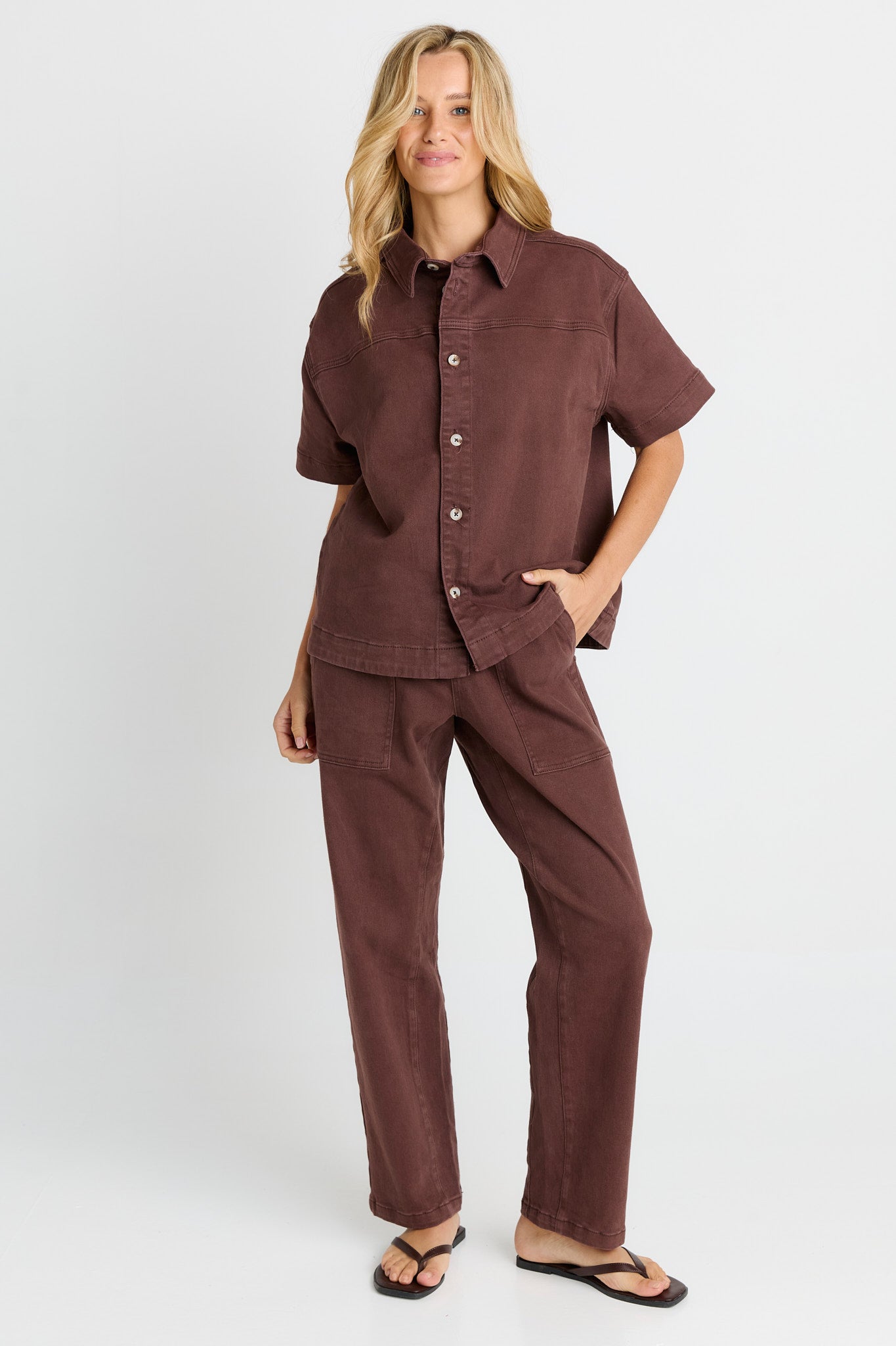 Quinn Cotton Shirt - Salt & Sand Clothing