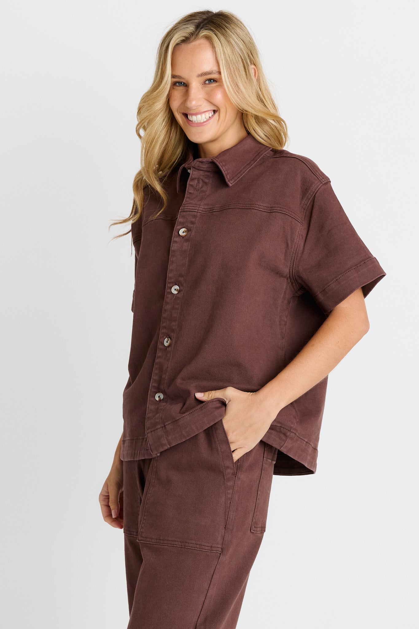 Quinn Cotton Shirt - Salt & Sand Clothing