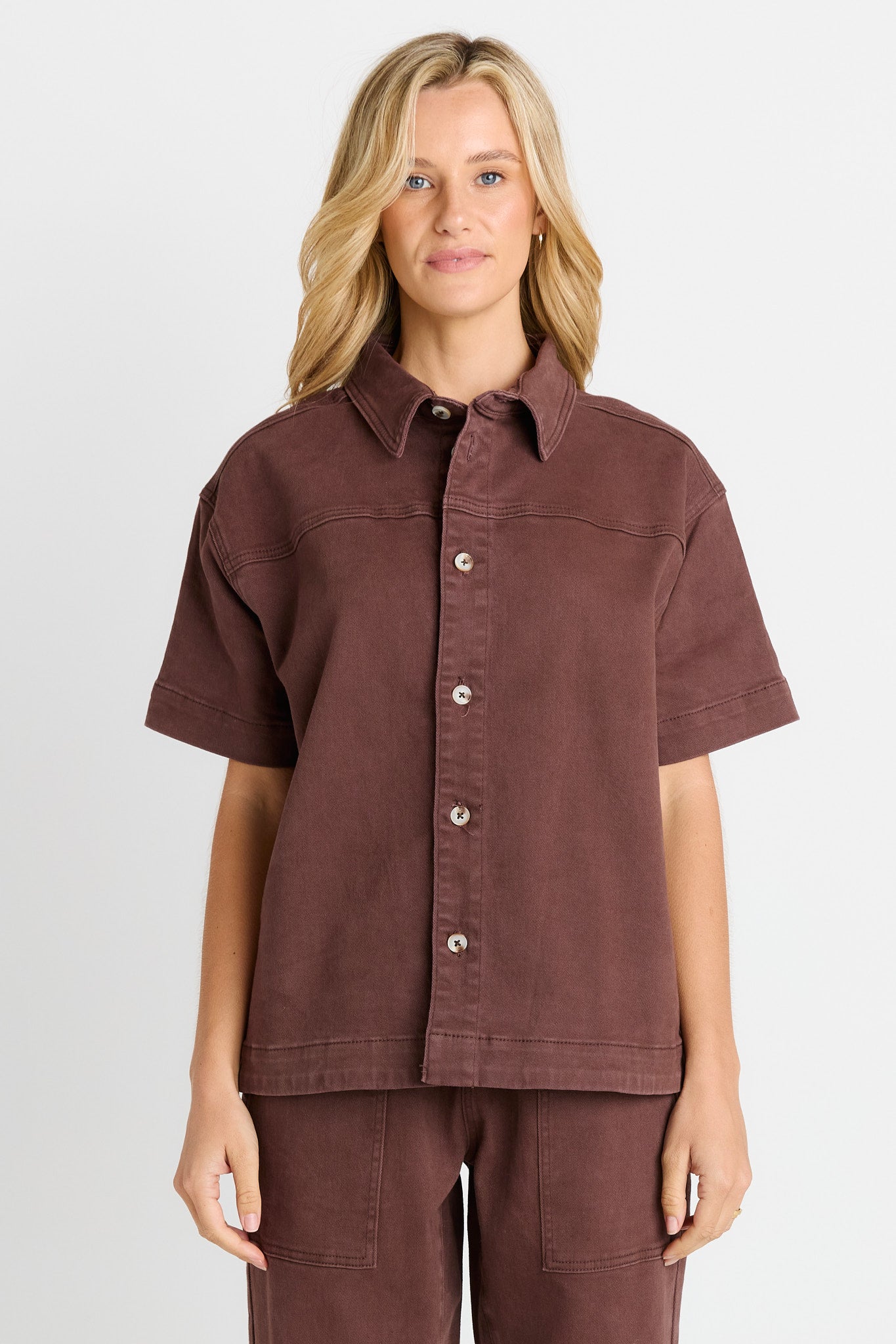 Quinn Cotton Shirt - Salt & Sand Clothing