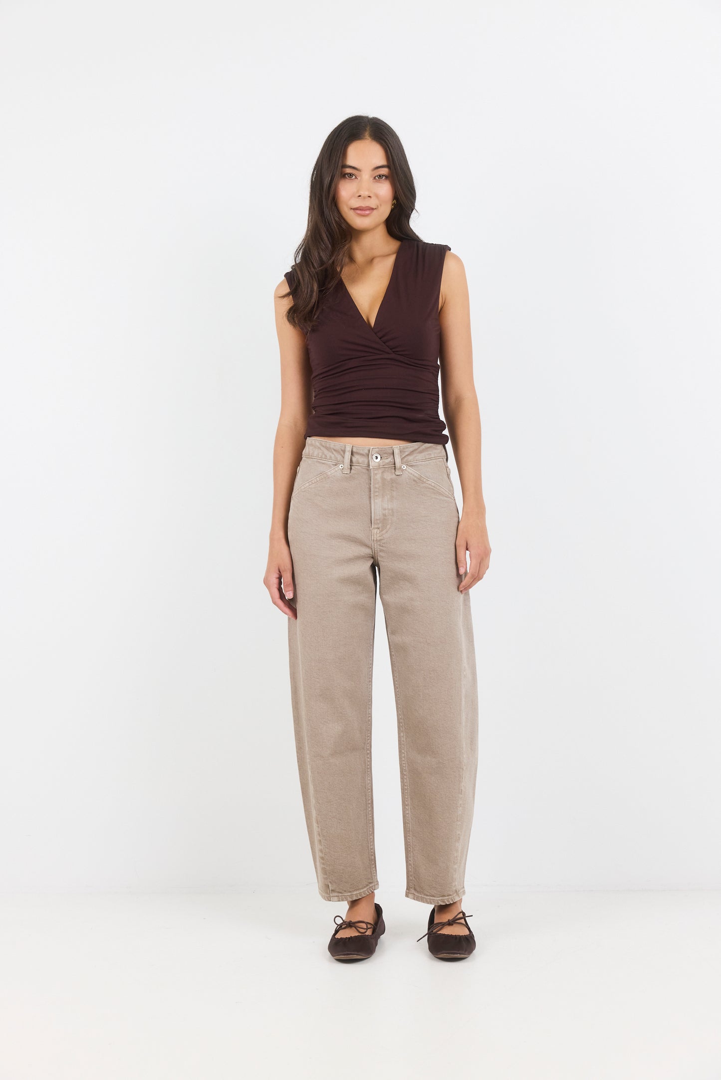 Idolise Stretch Soft Barrel Jeans