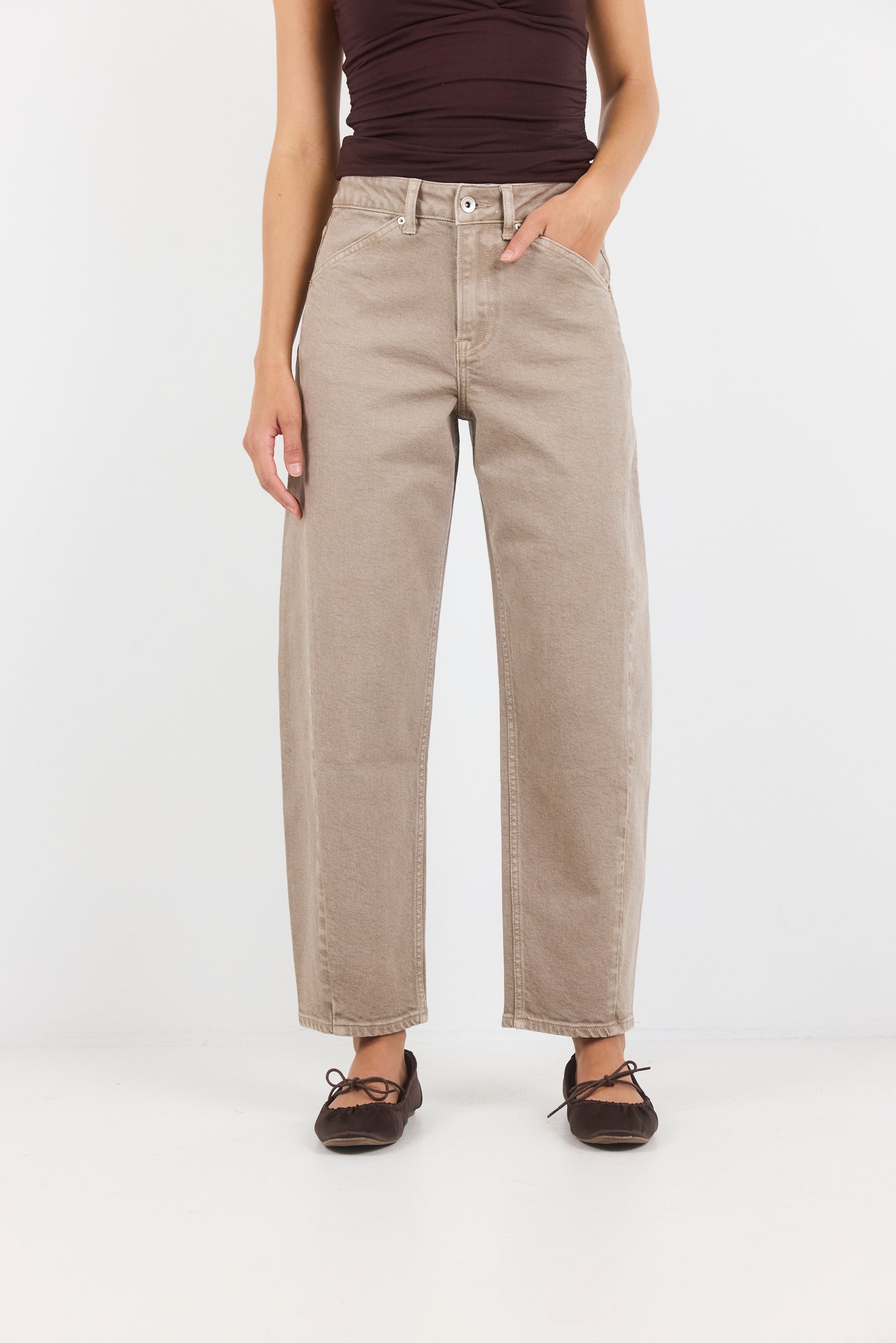 Idolise Stretch Soft Barrel Jeans